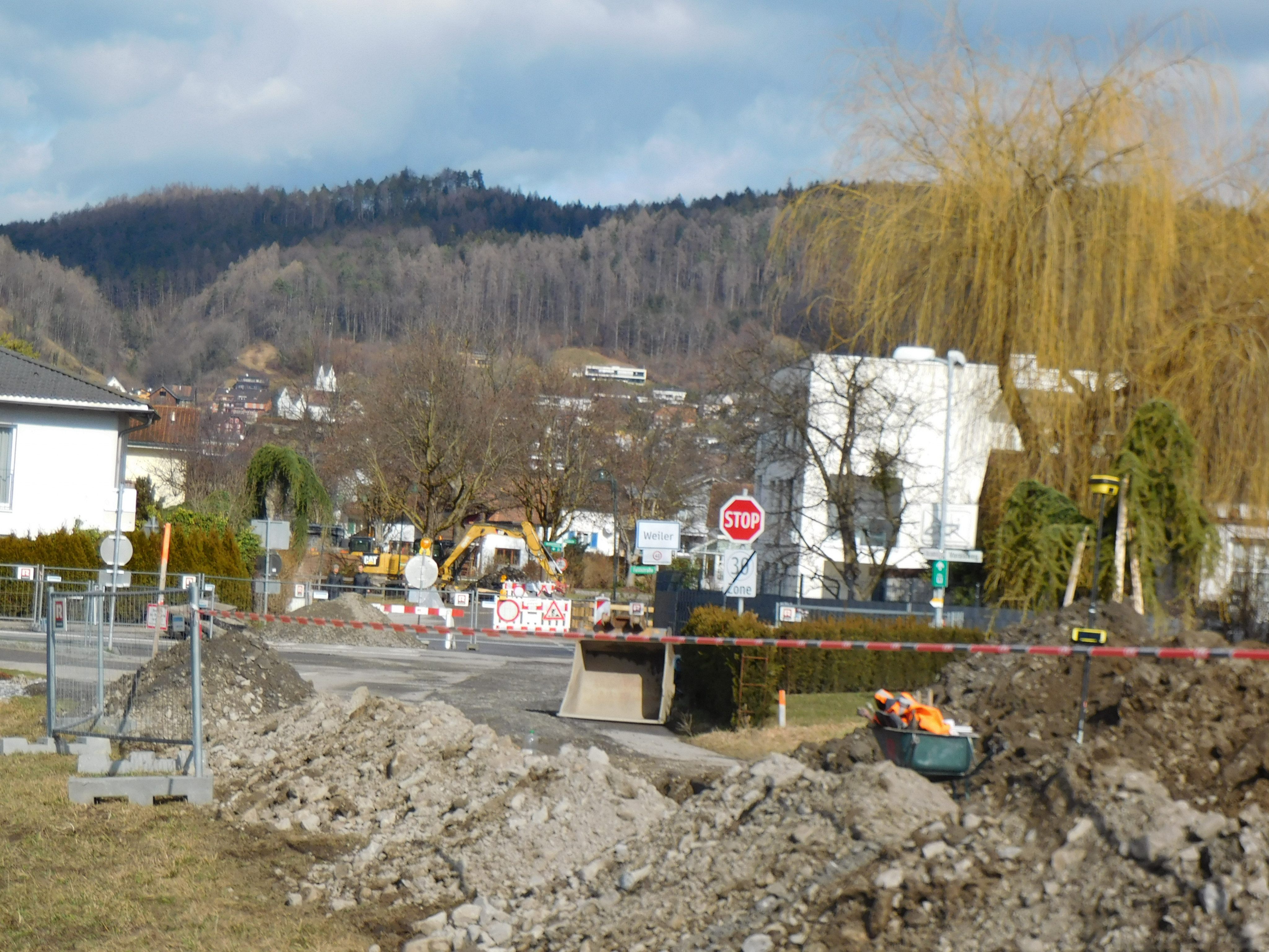 In Röthis wird weiterhin an der Sanierung des Kanalsystems gearbeitet