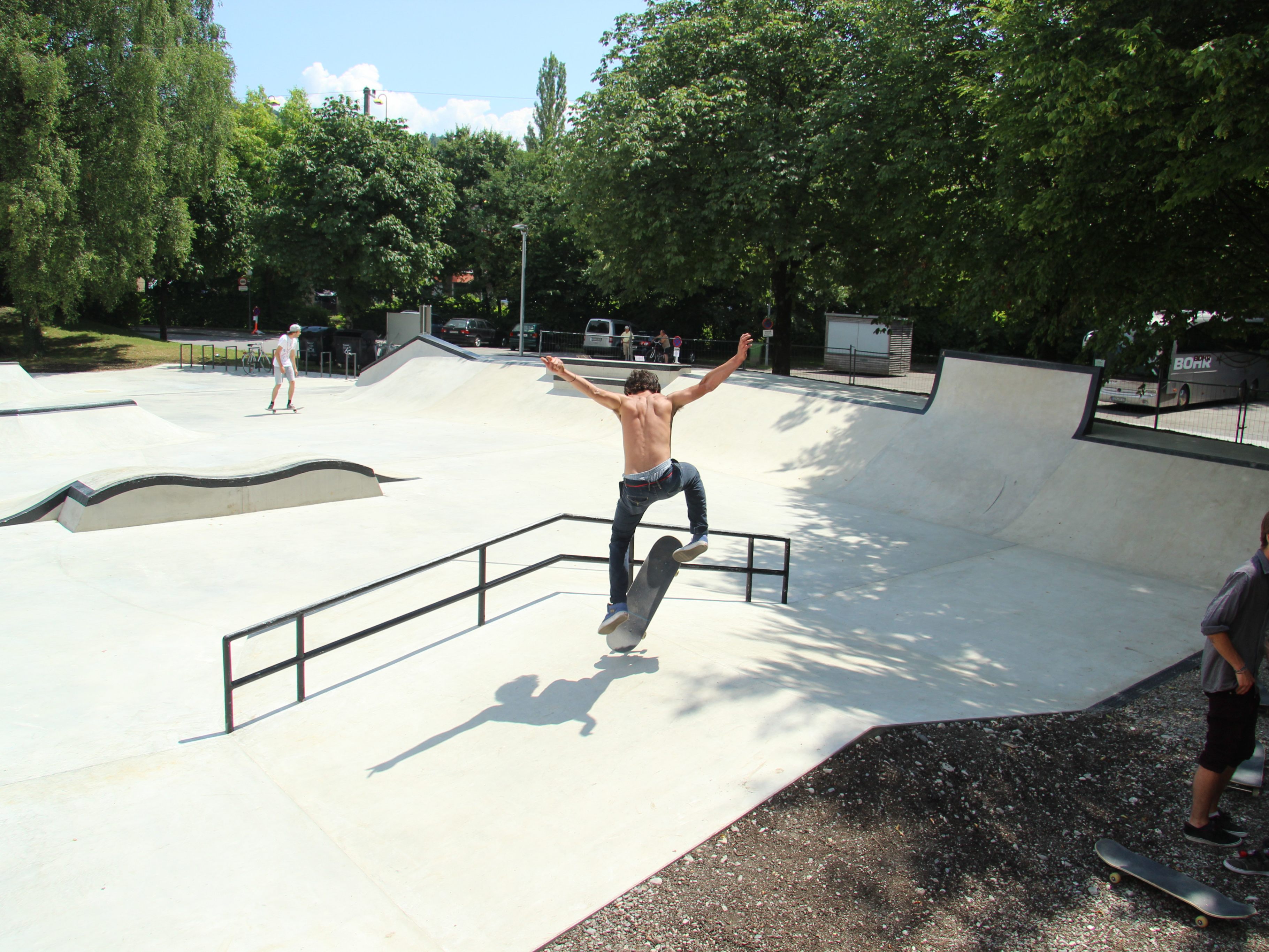 Der Skaterplatz in Bregenz. In Dornbirn könnte es bald ähnlich aussehen.
