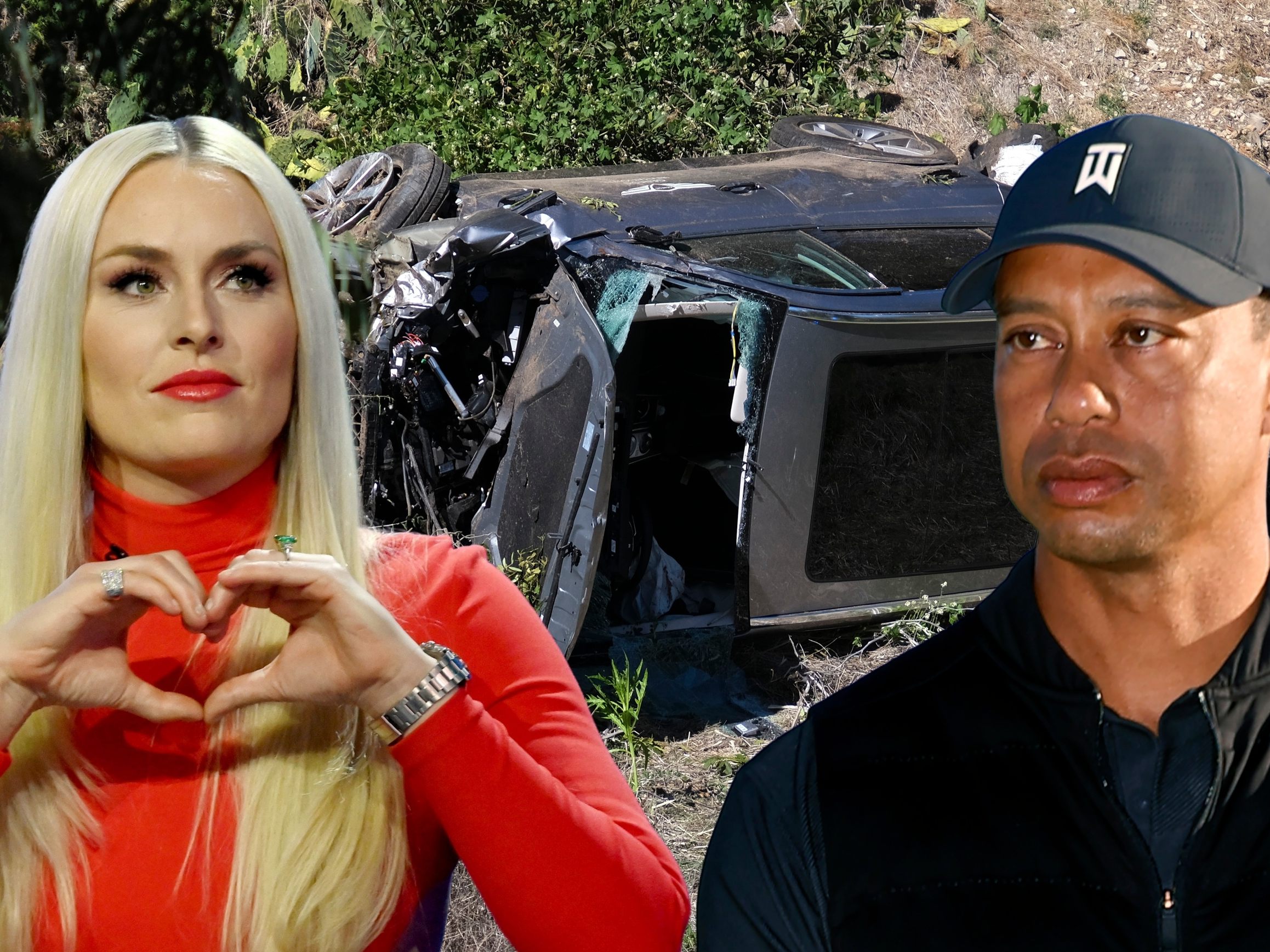 Lindsey Vonn betet für ihren Ex-Freund Tiger Woods nach dessen schweren Autounfall. Lindsey Vonn betet für ihren Ex-Freund Tiger Woods nach dessen schweren Autounfall.