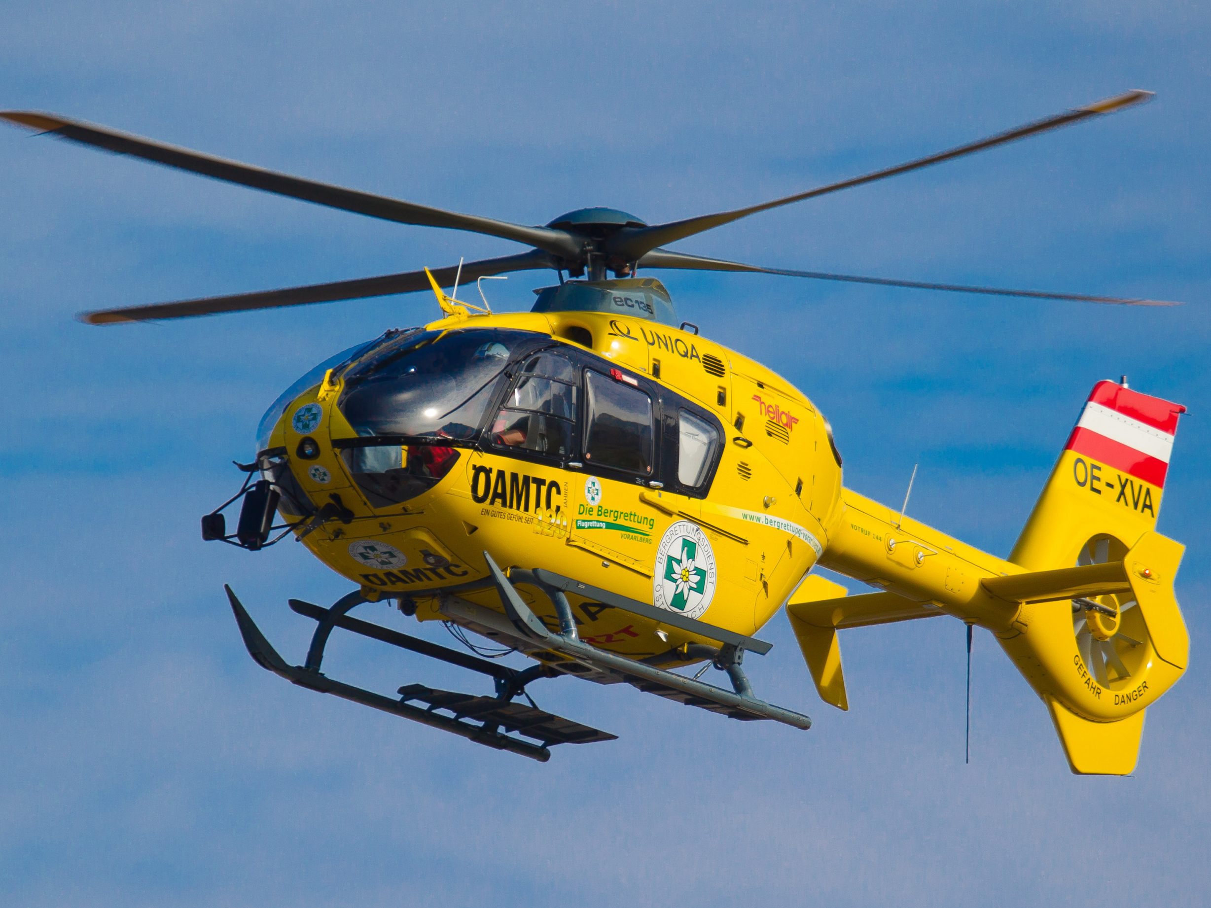 Wanderunfall: 76-Jährige bei Sturz schwer verletzt.