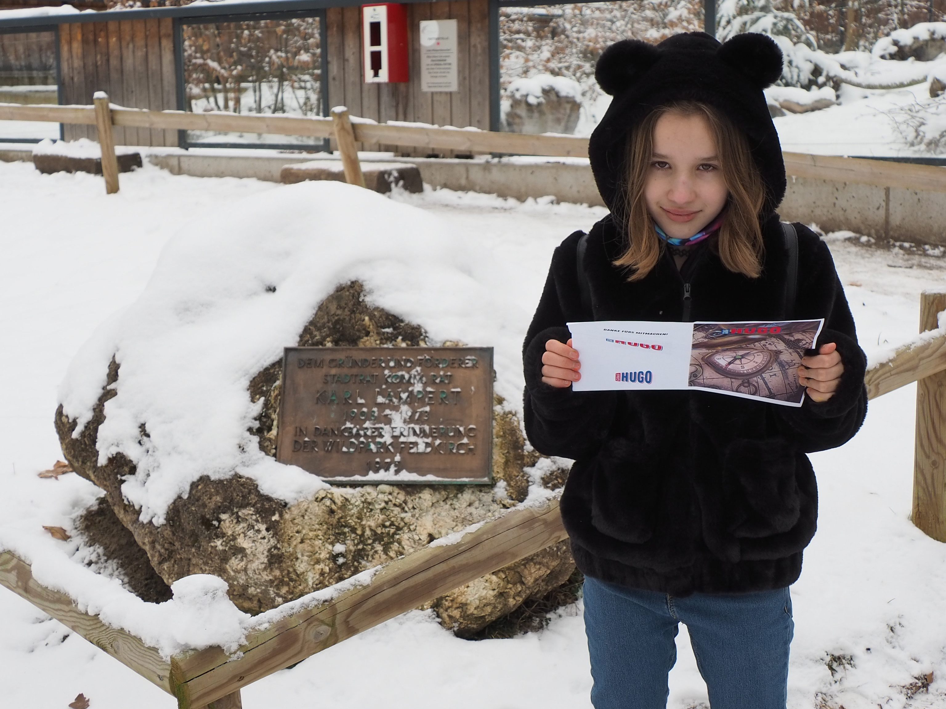 Im Wildpark gab es spannende Fragen zu beantworten Im Wildpark gab es spannende Fragen zu beantworten