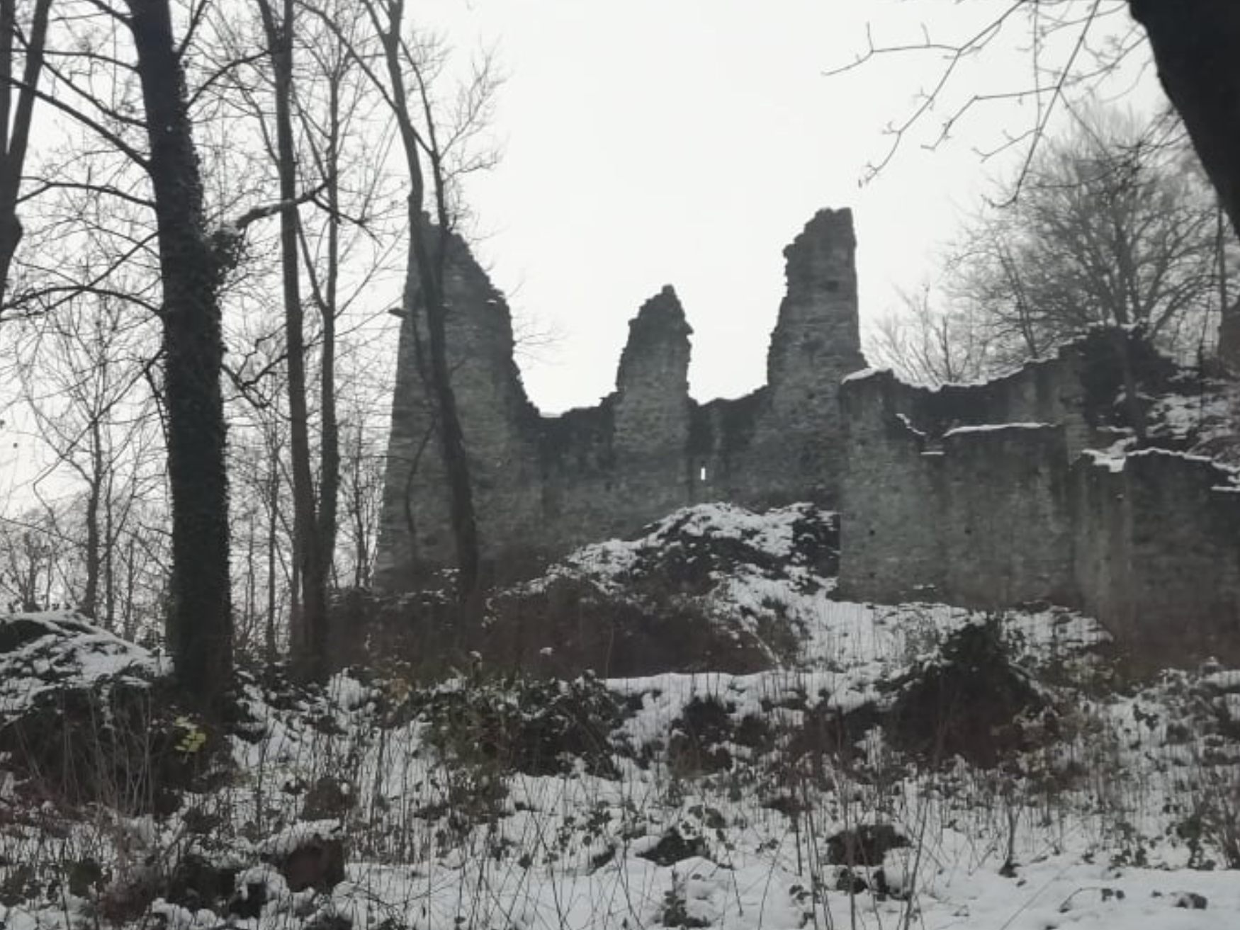Die Rune Neuburg ist auch im Winter einen Besuch wert
