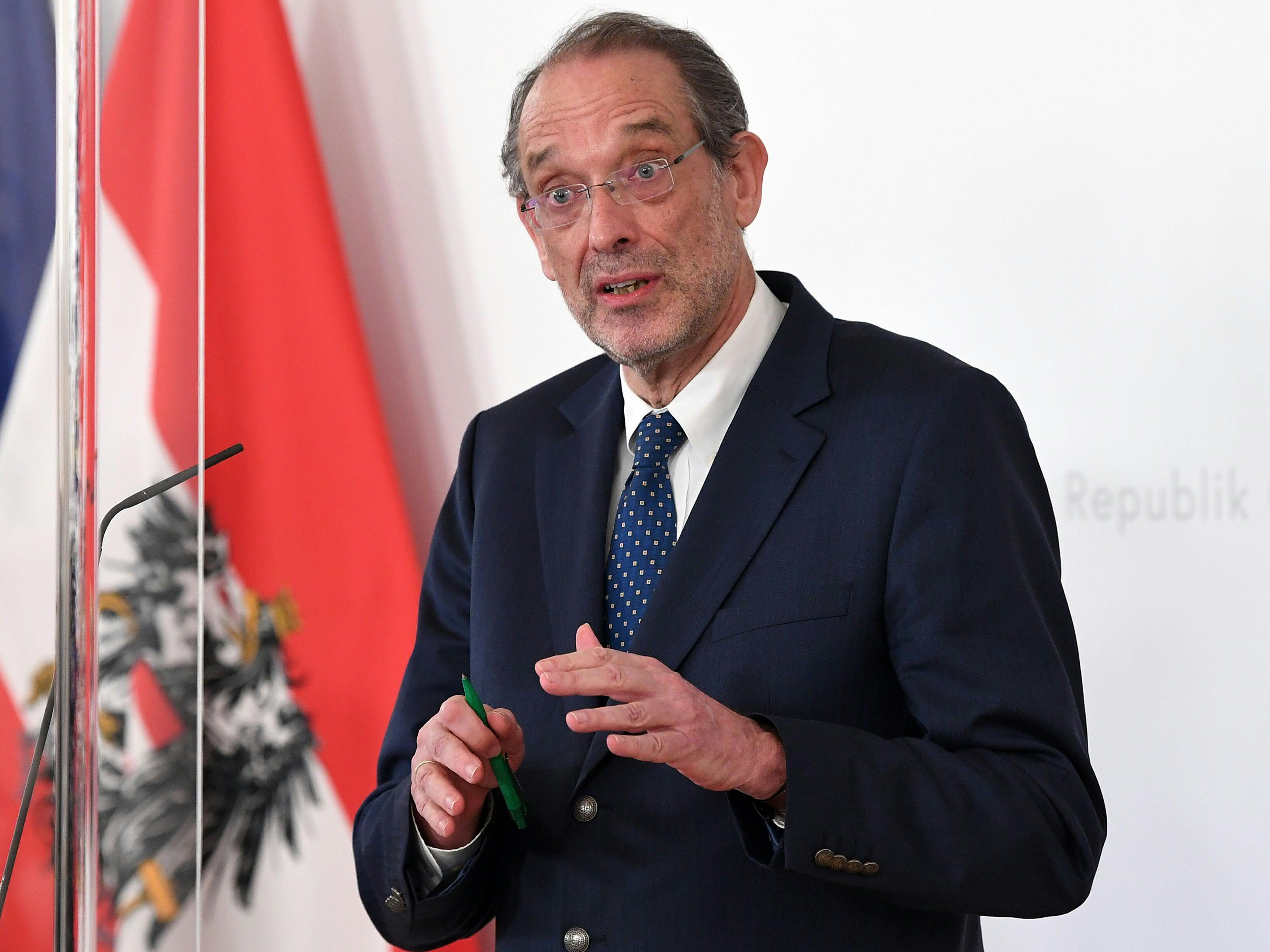 Faßmann präsentierte das Schulkonzept. Faßmann präsentierte das Schulkonzept.