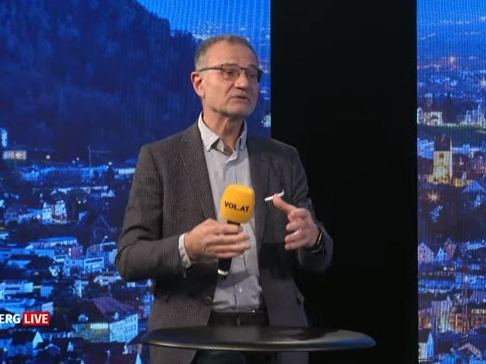 Public-Health-Experte Armin Fiedler war zu Gast in "Vorarlberg live". Public-Health-Experte Armin Fiedler war zu Gast in "Vorarlberg live".