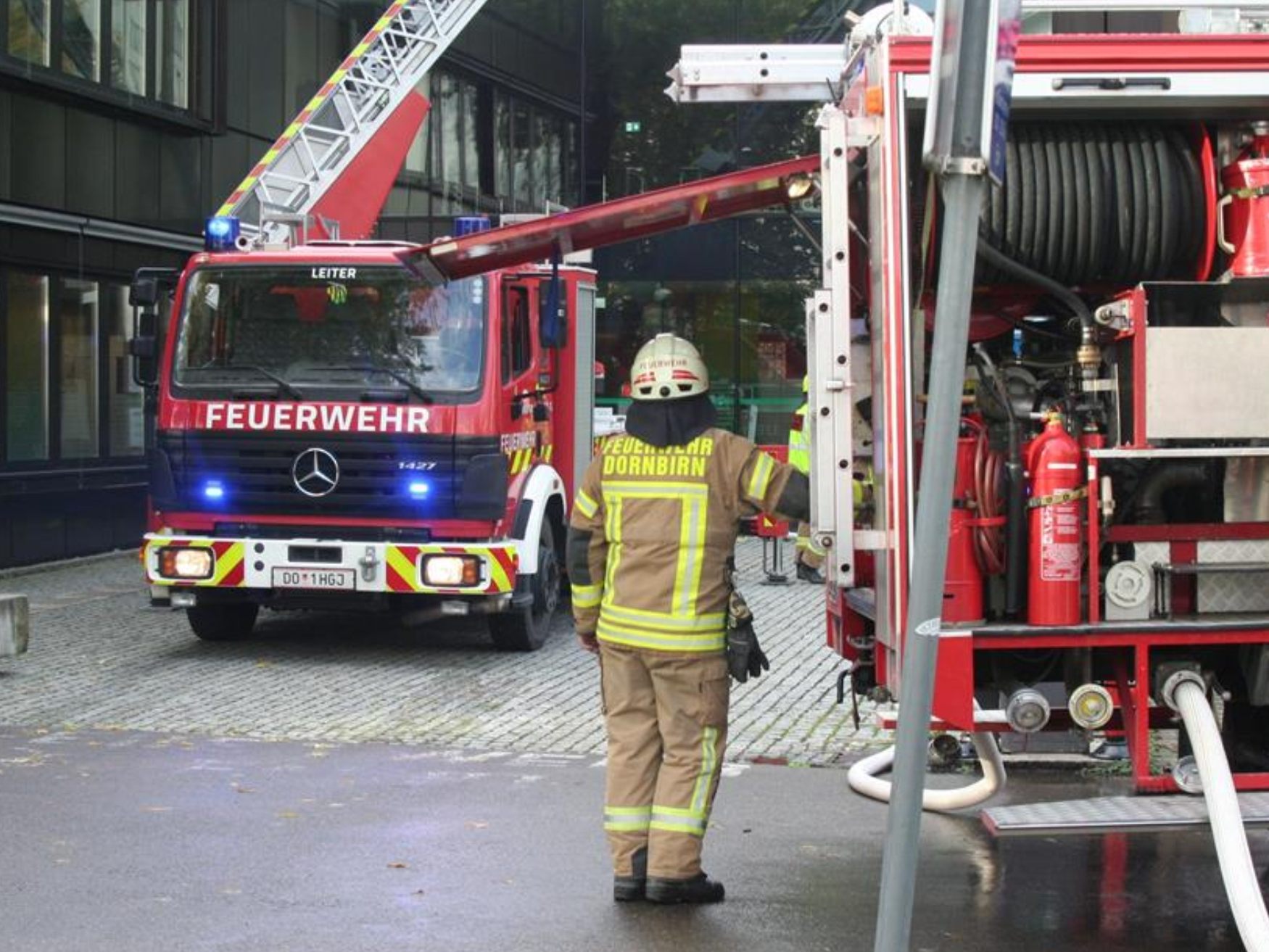 Neben der Corona Pandemie stellten rund 465 Einsätze die Dornbirner Feuerwehr vor eine große Herausforderung