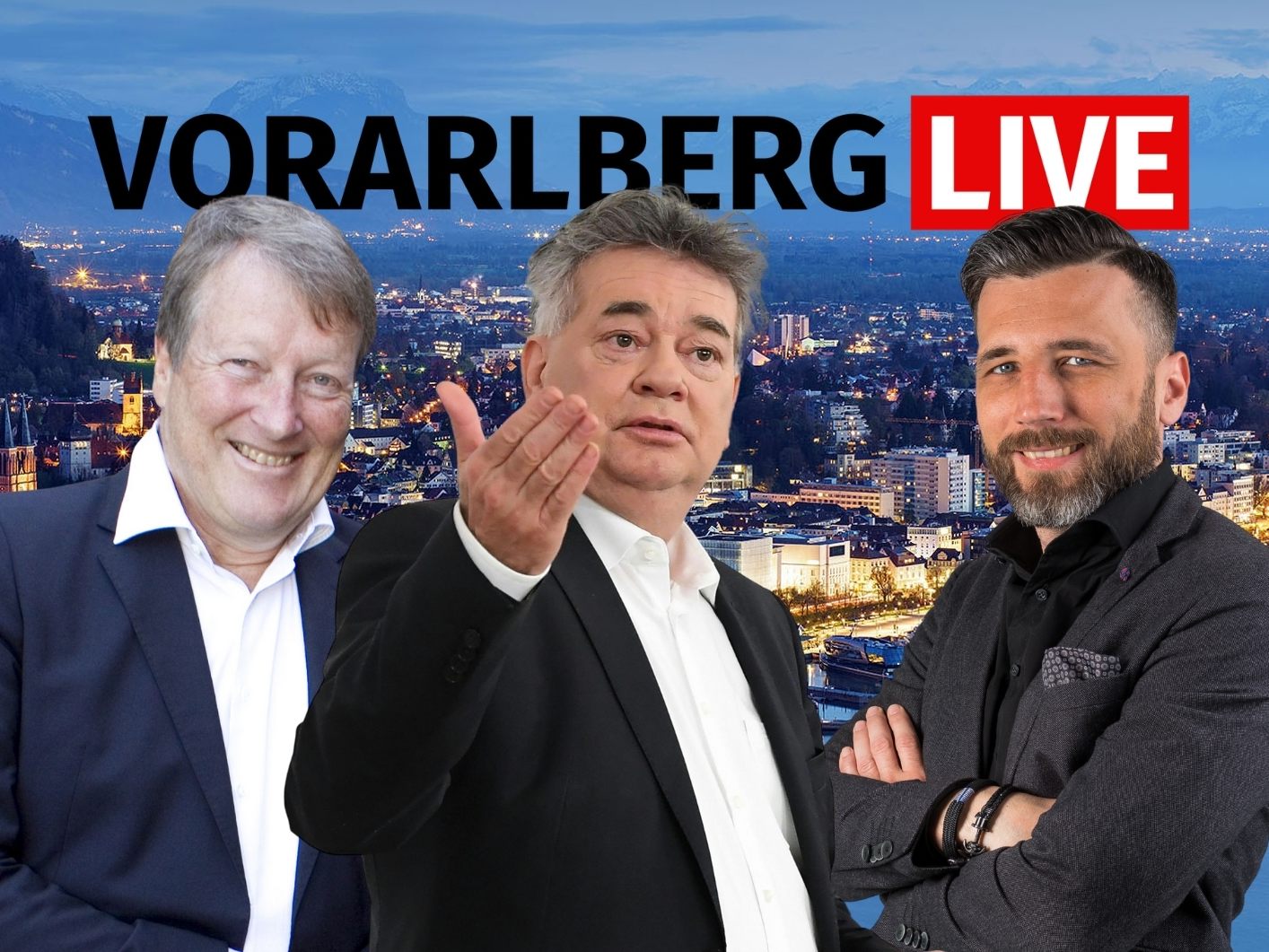 "Vorarlberg Live" von Montag bis Freitag um 17 Uhr. "Vorarlberg Live" von Montag bis Freitag um 17 Uhr.