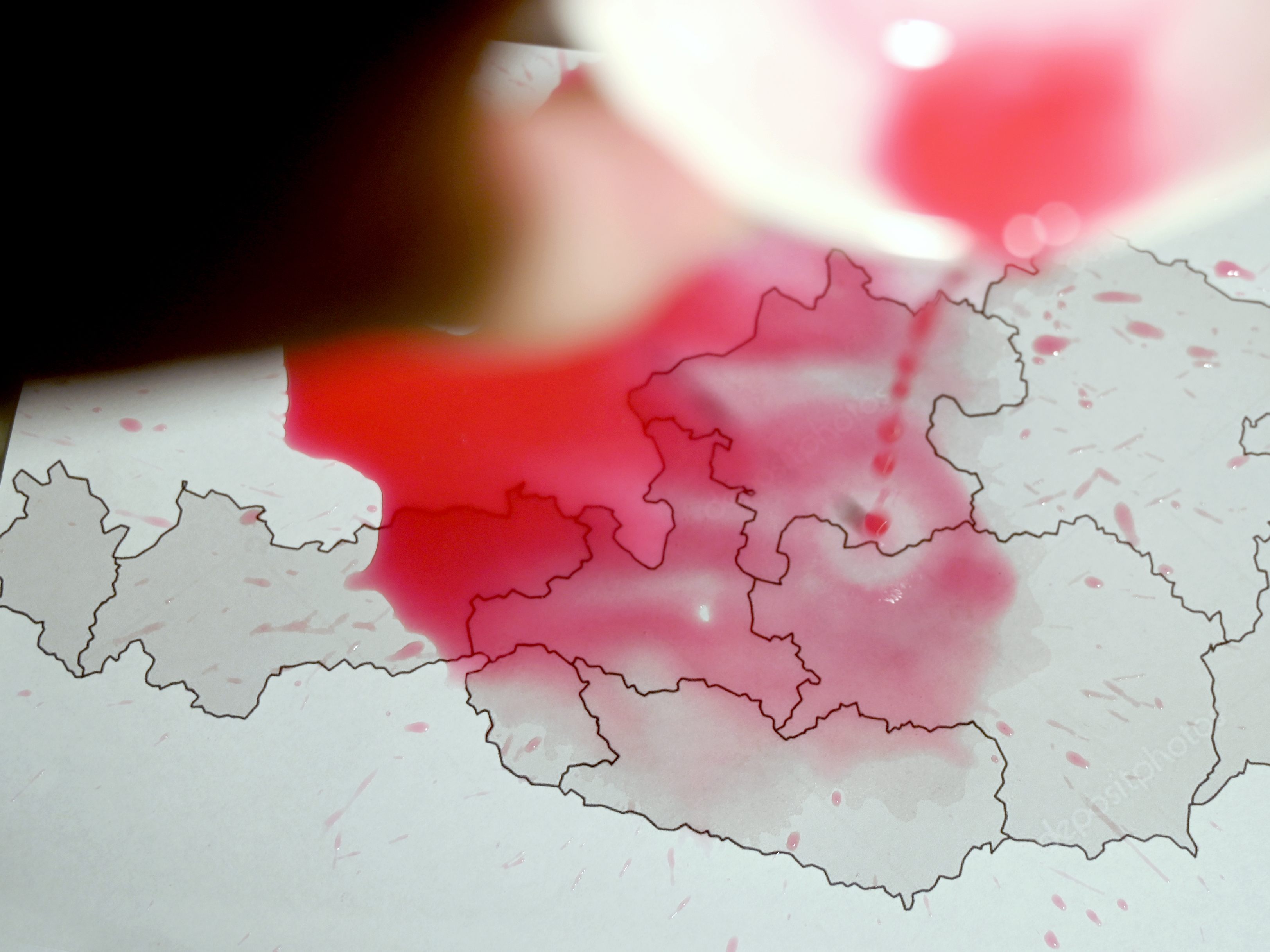 Nur Vorarlberg ist nicht rot Nur Vorarlberg ist nicht rot