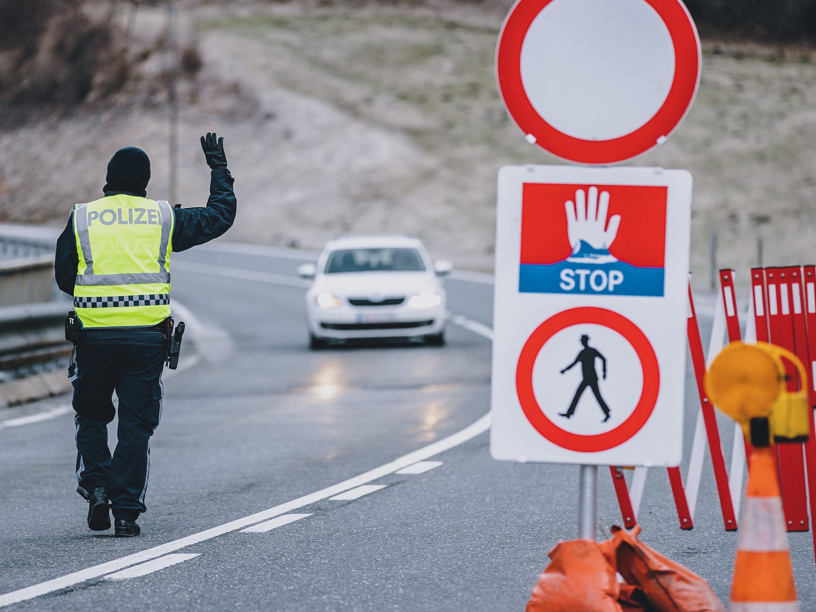 Ausfahrt aus Radstadt und Bad Hofgastein nur mehr mit negativem Coronatest.