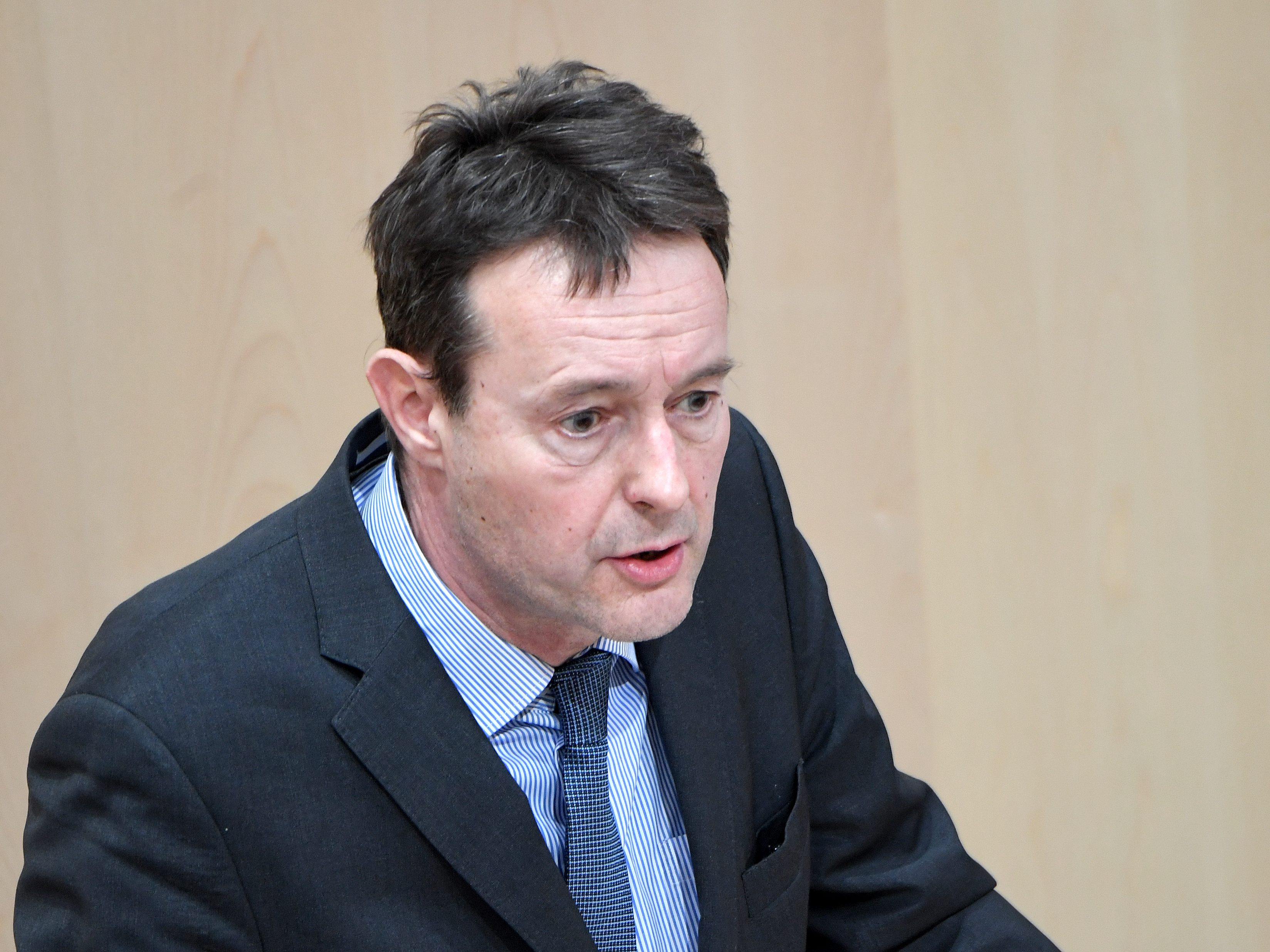 Sicherheitssprecher Georg Bürstmayr (Grüne) erläuterte die BVT-Reform Sicherheitssprecher Georg Bürstmayr (Grüne) erläuterte die BVT-Reform