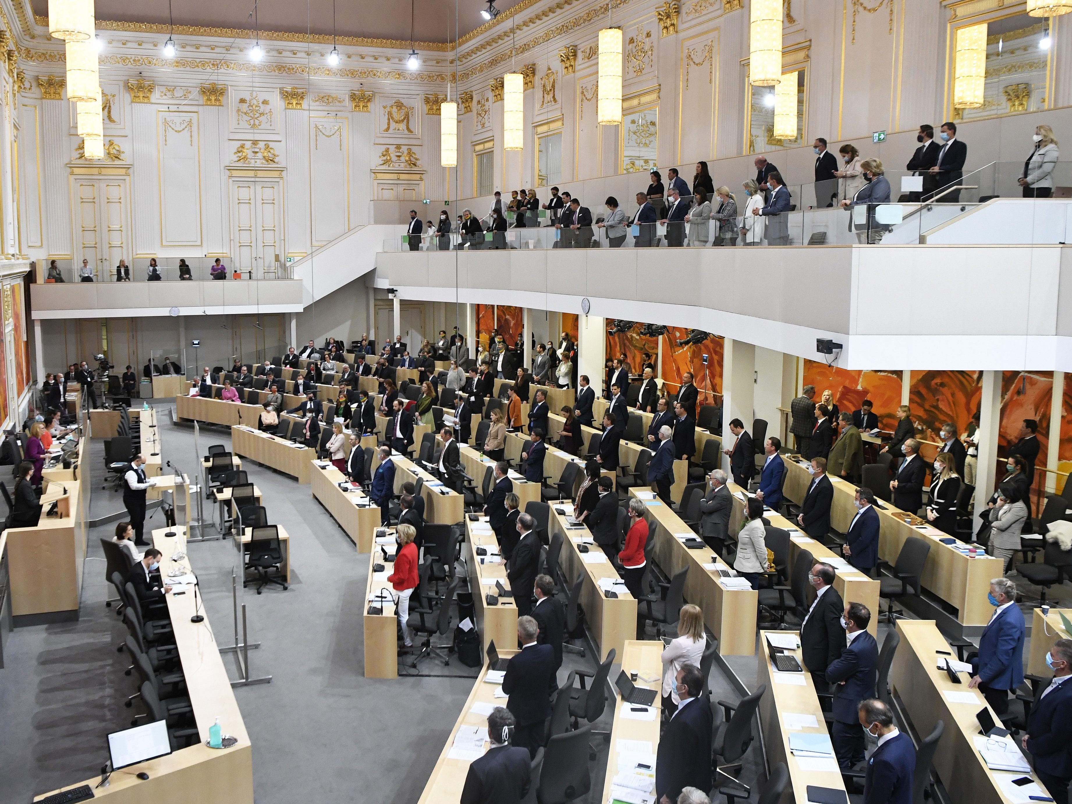 Nationalratssitzung ab 9 Uhr im Livestream.