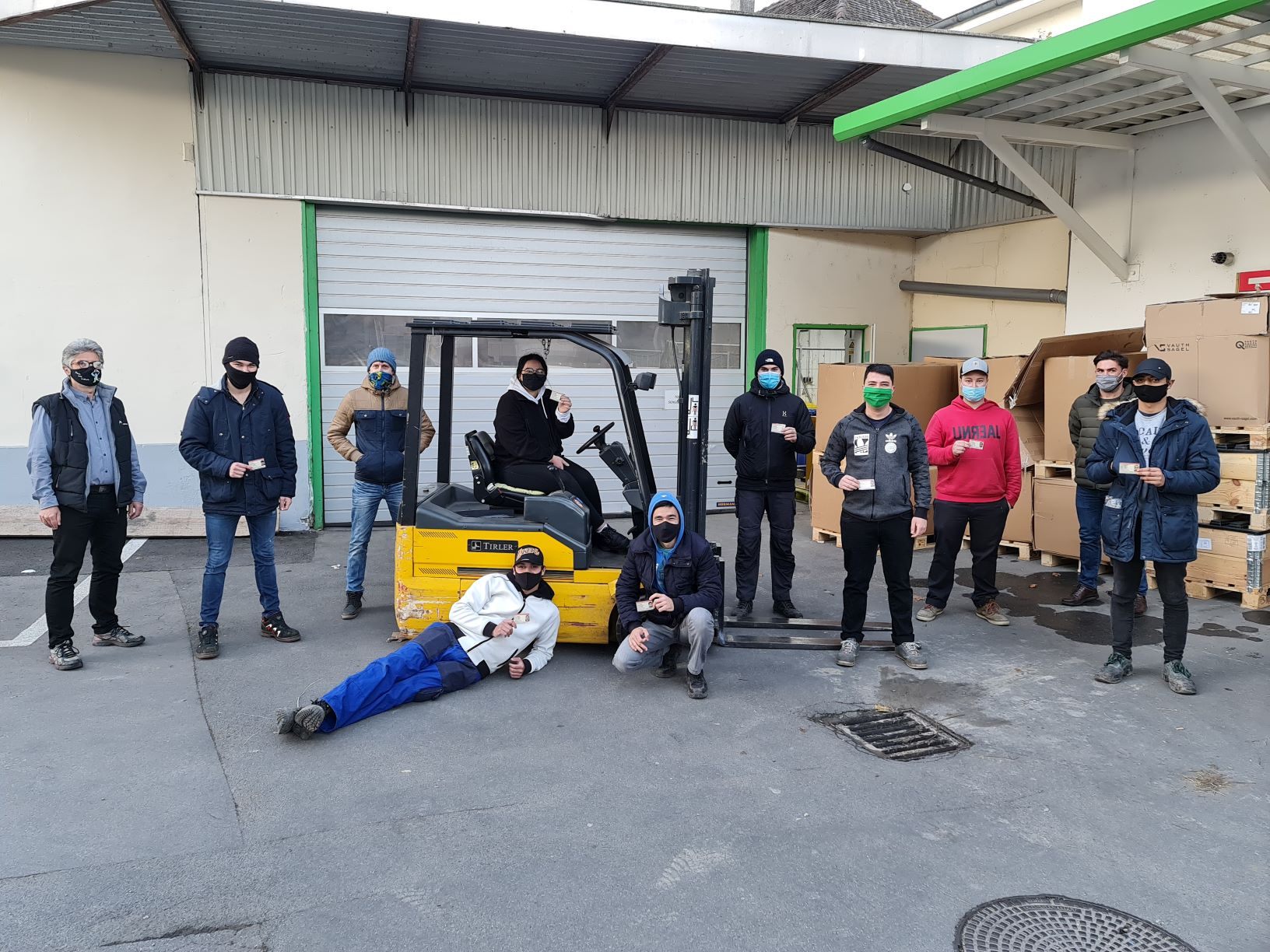 Bei den DJW kann man sich weiterbilden und den Staplerführerschein machen Bei den DJW kann man sich weiterbilden und den Staplerführerschein machen