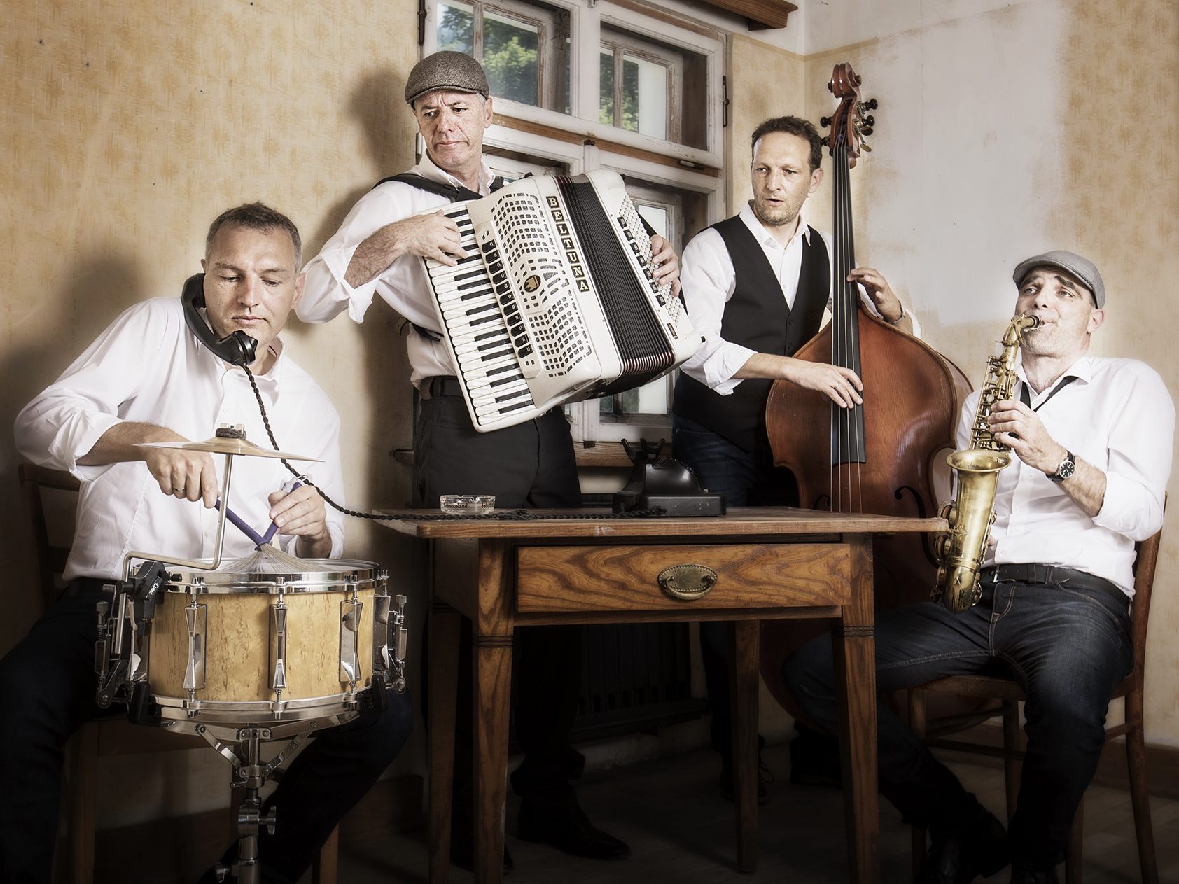 Jazz, Swing, Latin, Blues von den Chilimangaros in Doren.