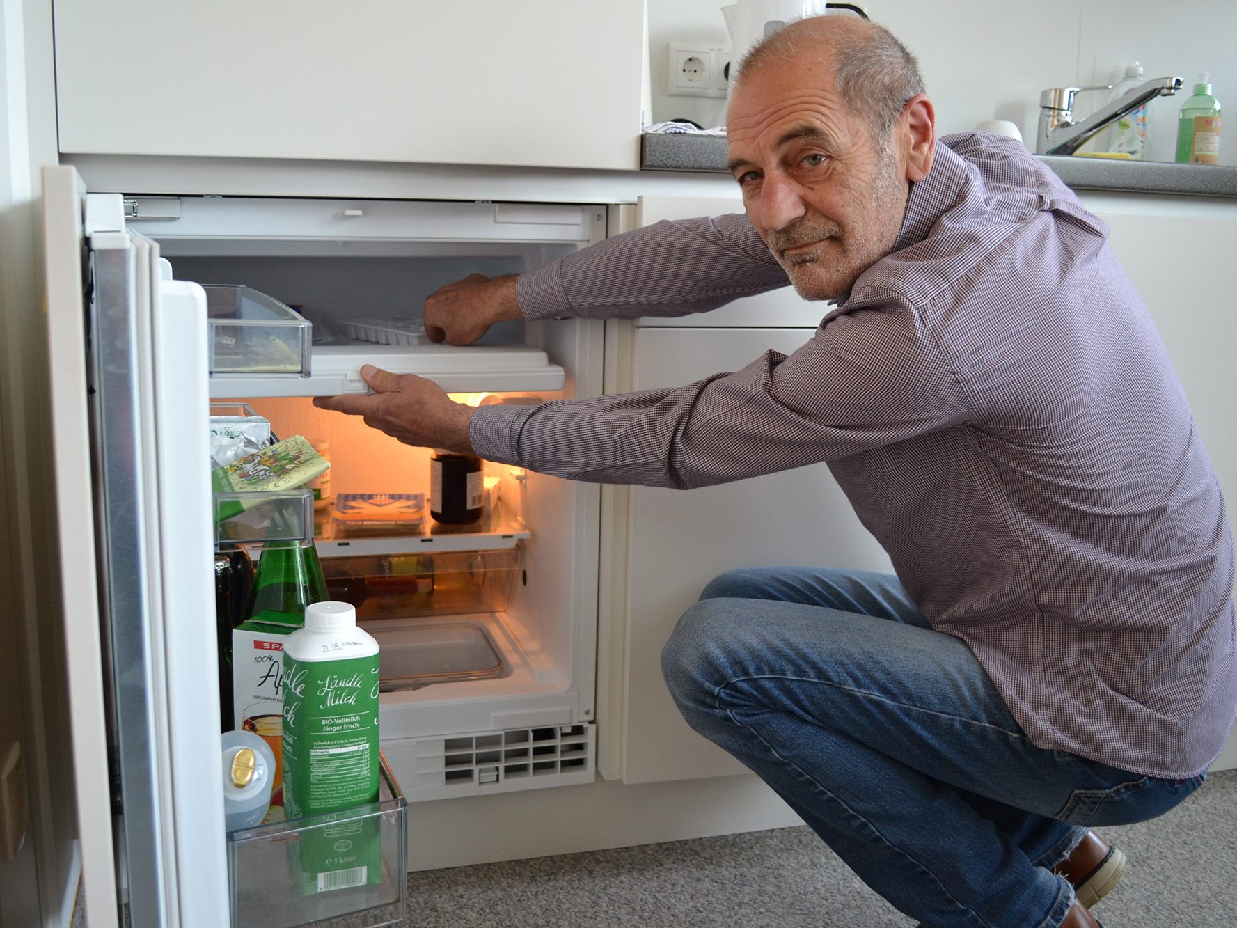 Dietmar Böhler ist einer der freiwilligen Energiespar-Berater bei der Caritas. Dietmar Böhler ist einer der freiwilligen Energiespar-Berater bei der Caritas.