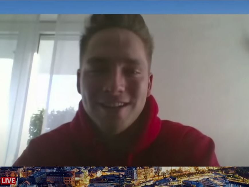 Noah Küng bei "Vorarlberg LIVE".
