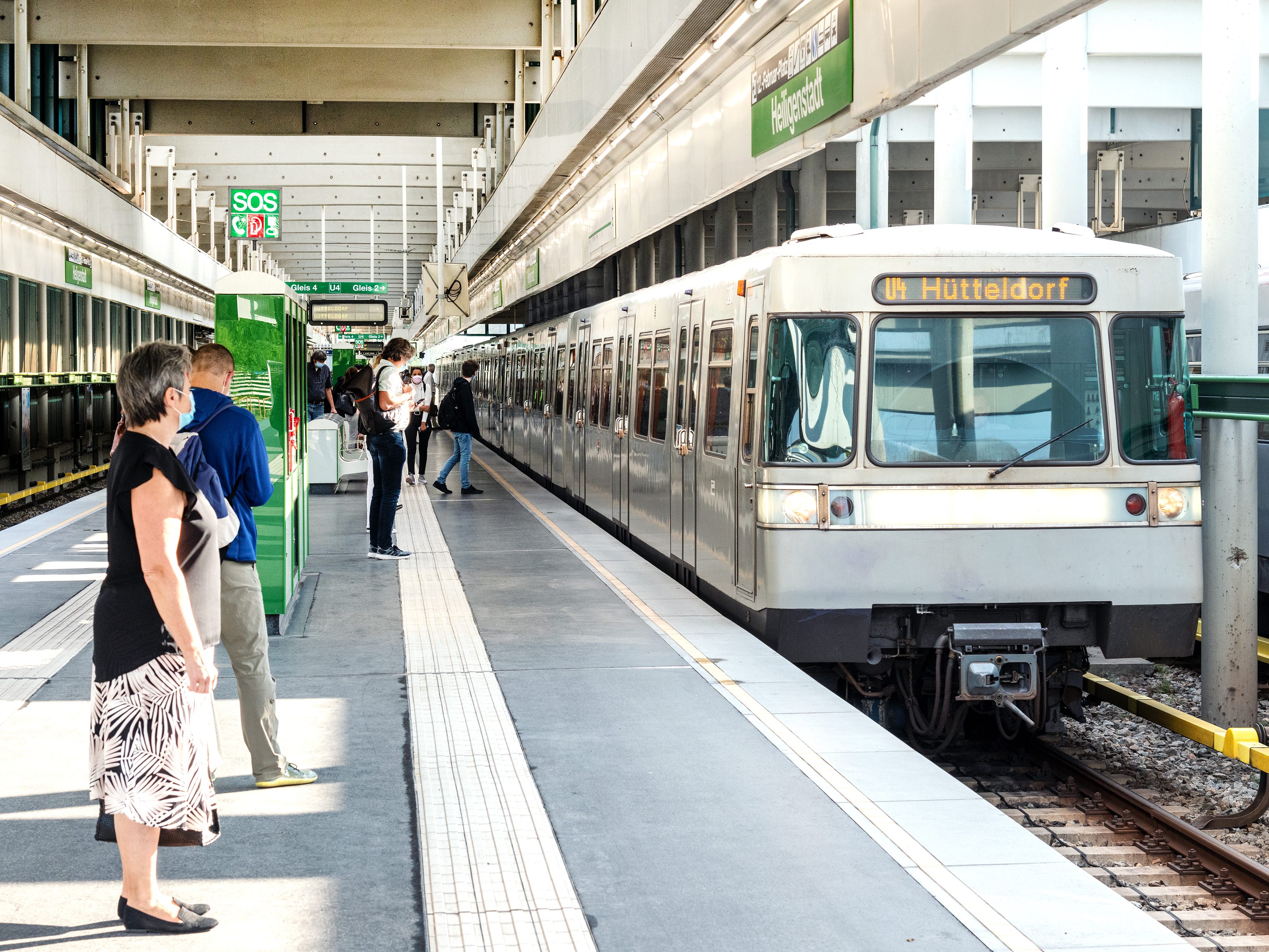 Die U4 fährt am Osterwochenende nur eingeschränkt.