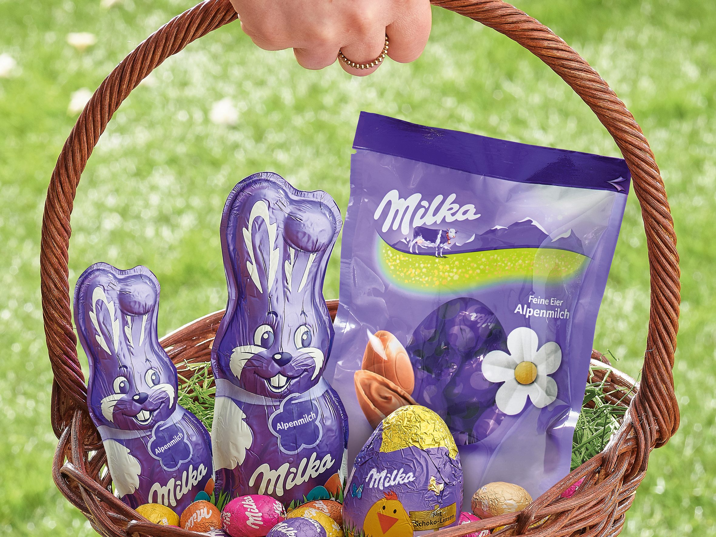 Wir verlosen fünf Milka-Osterpakete.