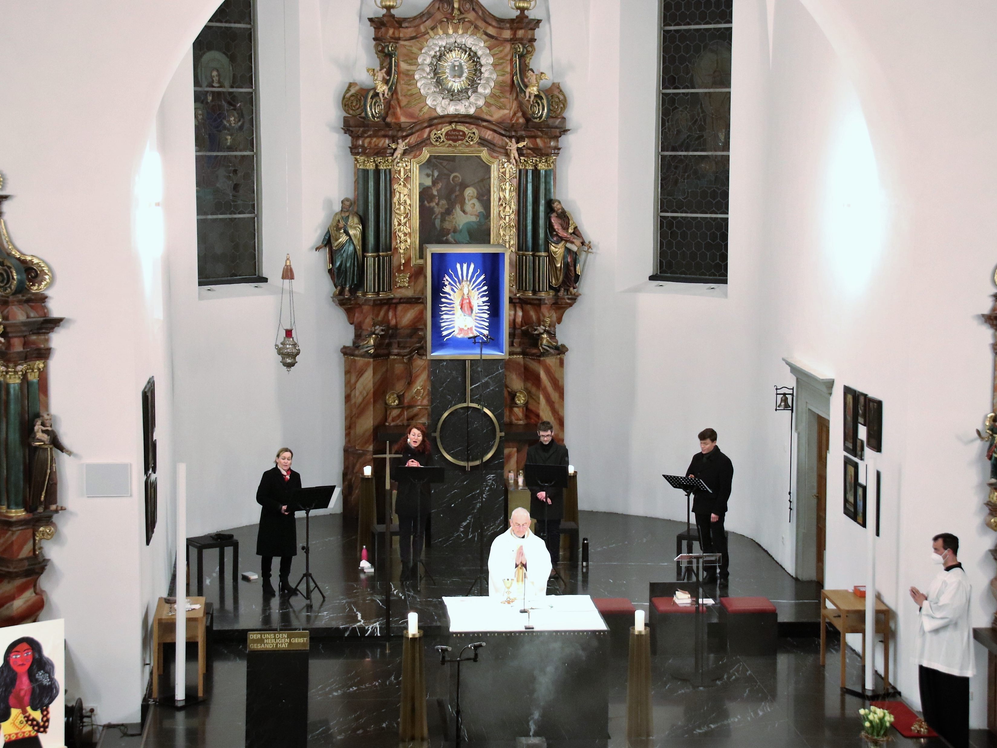 Musikalisch umrahmter Festgottesdienst am Josefitag in der Basilika. Musikalisch umrahmter Festgottesdienst am Josefitag in der Basilika.