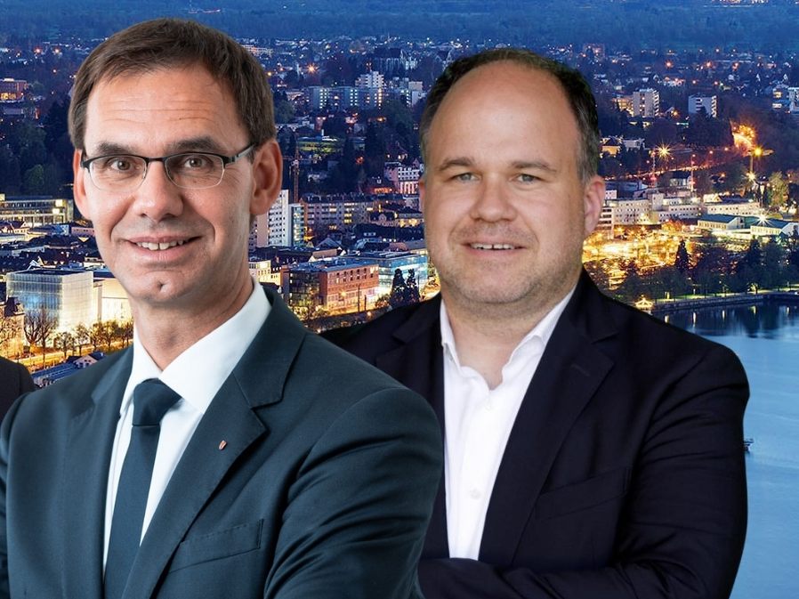 Pressekonferenz des Landes bei "Vorarlberg LIVE" und Armind Fidler und reinhard Bösch zu Gast in der Sendung.