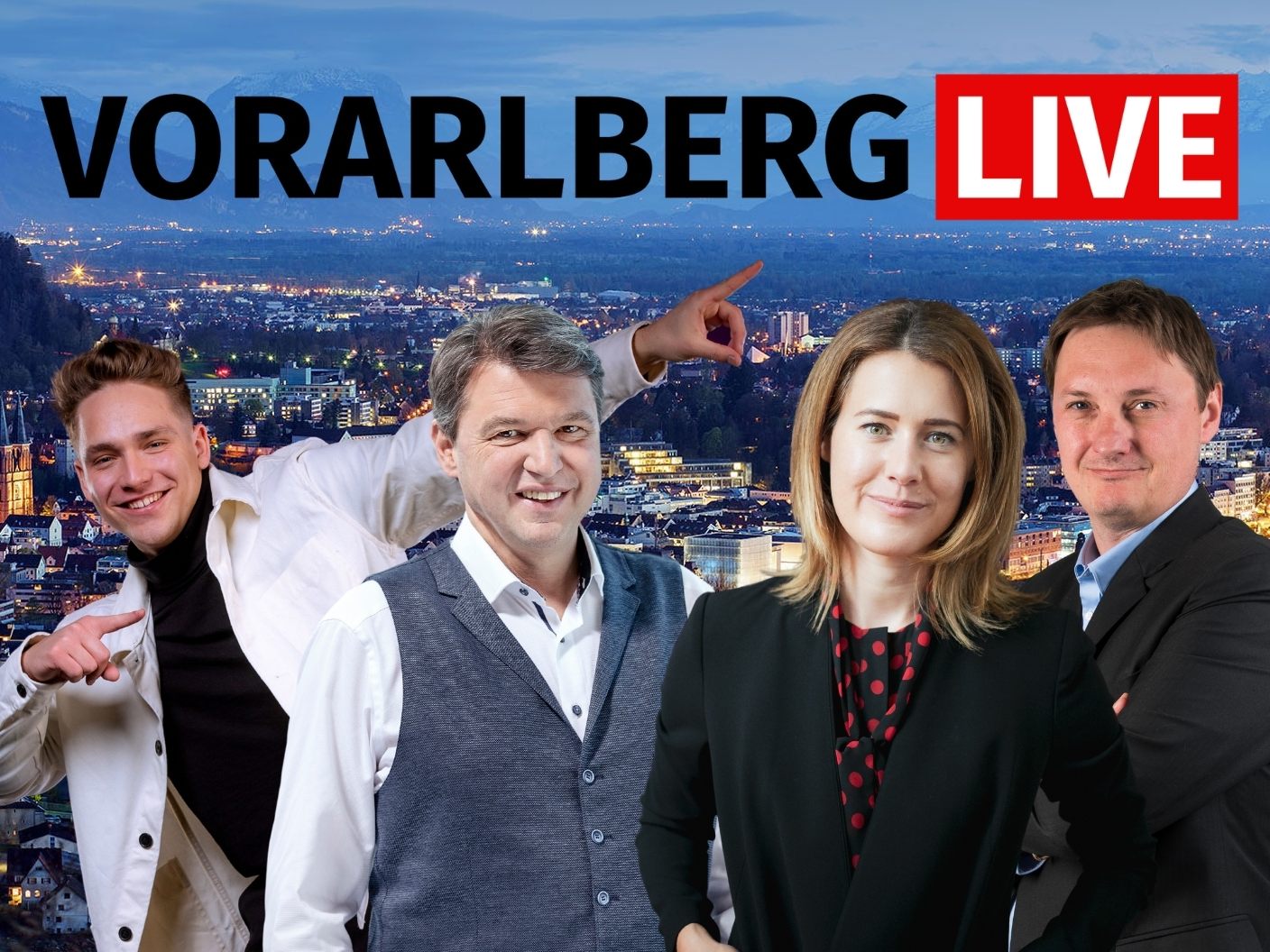 Noah Küng, EU-Abgeordnete Claudia Gamon und Kurt Fischer heute zu Gast in "Vorarlberg LIVE" Noah Küng, EU-Abgeordnete Claudia Gamon und Kurt Fischer heute zu Gast in "Vorarlberg LIVE"