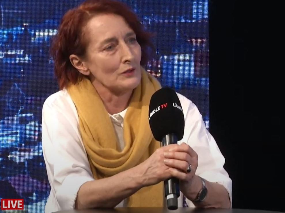 Ulrike Furtenbach, Leiterin der ifs Gewaltschutzstelle, am Donnerstag bei "Vorarlberg Live".