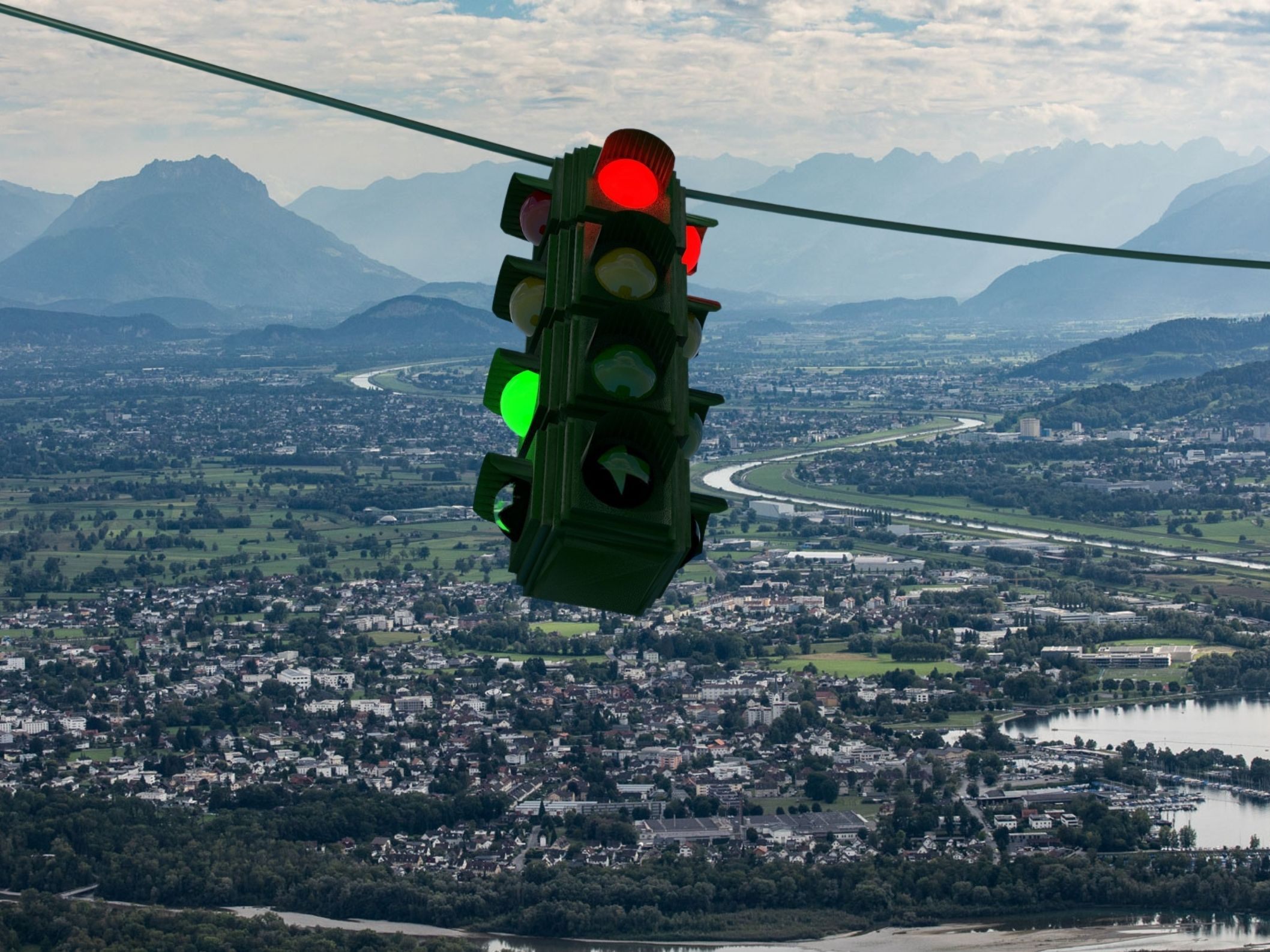 Vorarlberg bliebt das einzige Bundesland, in dem die Corona-Ampel auf orange steht. Vorarlberg bliebt das einzige Bundesland, in dem die Corona-Ampel auf orange steht.