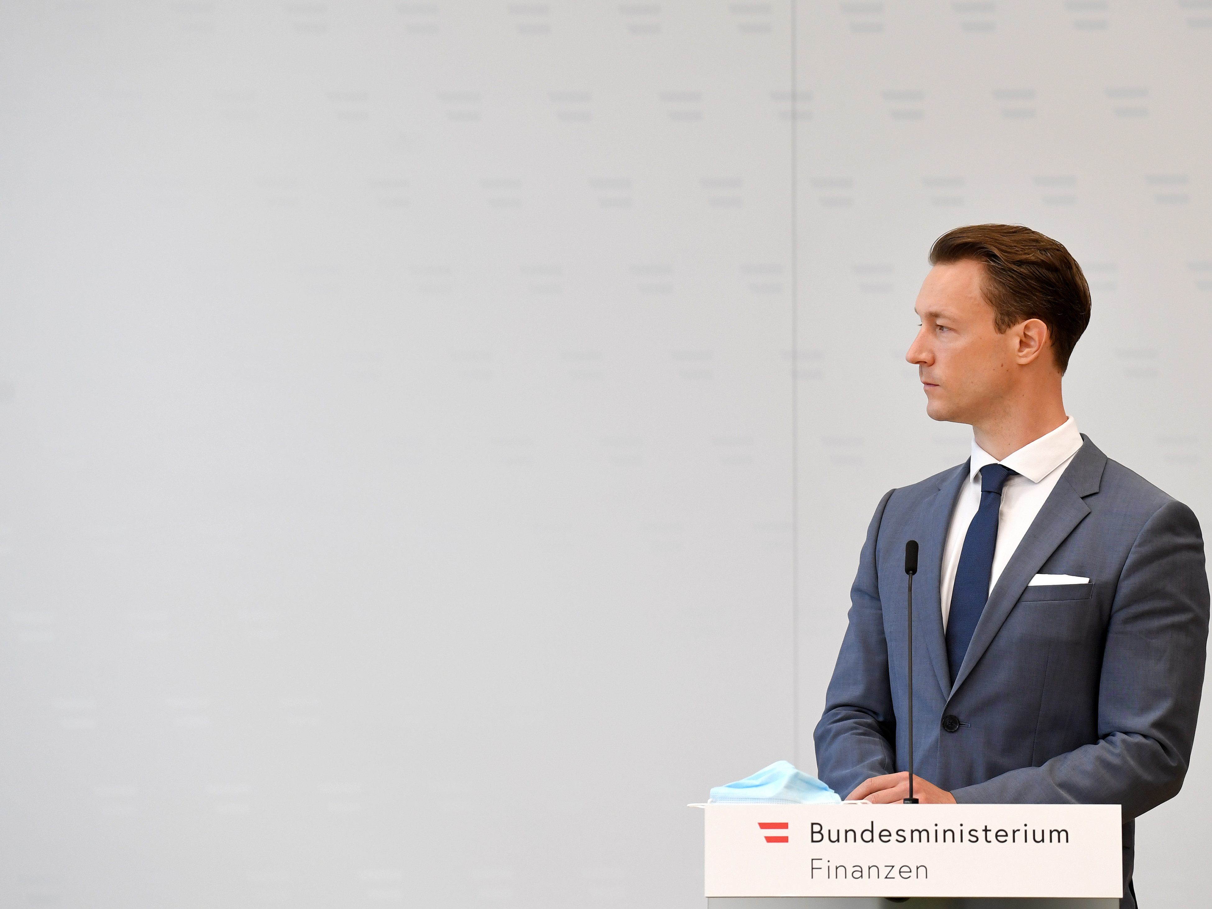 Finanzminister Blümel sicherte seine Kooperation zu. Finanzminister Blümel sicherte seine Kooperation zu.