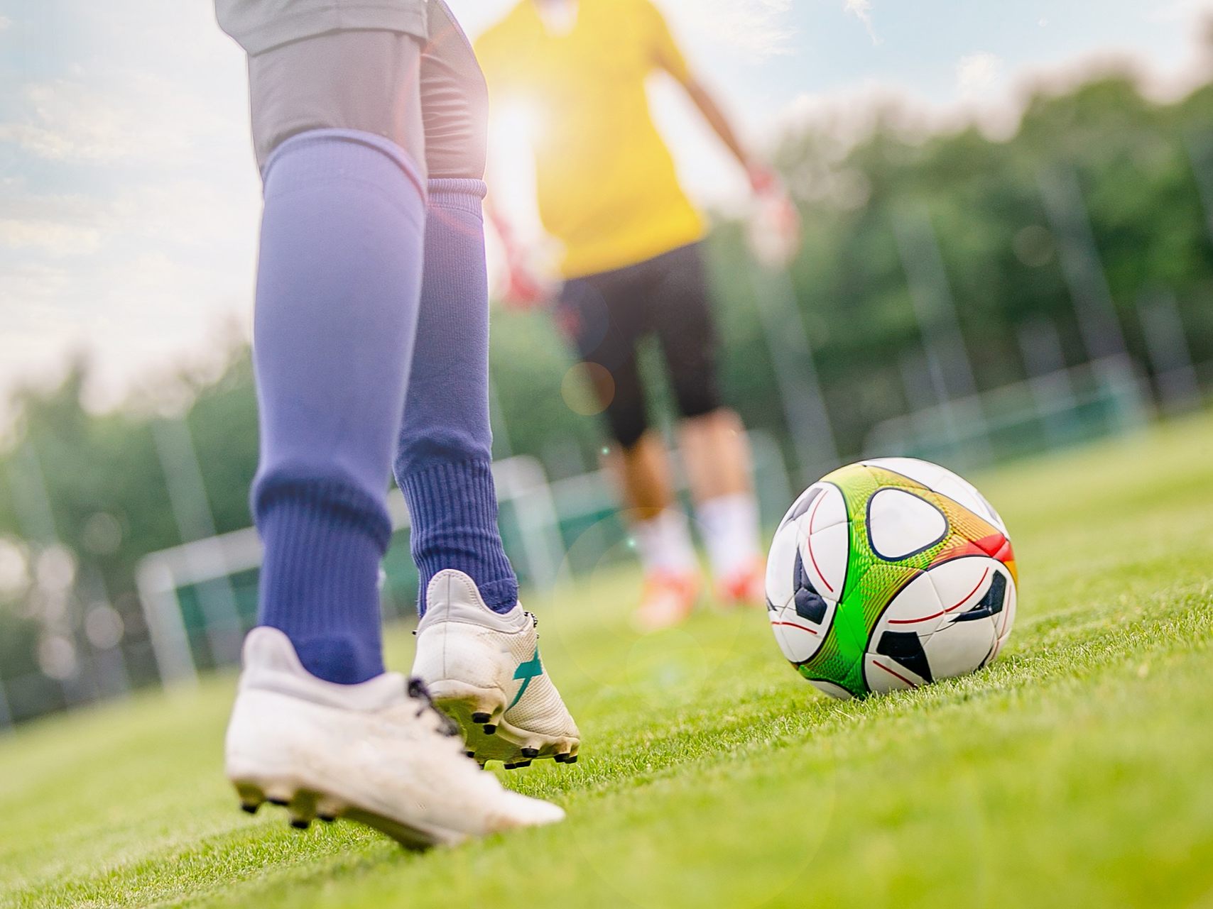 Beim Fußball wird kontaktfreies Training, aber kein Match erlaubt