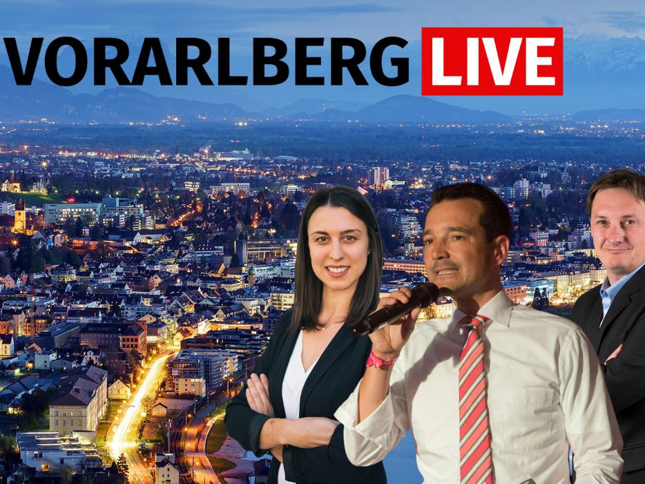 Grahammer und Loacker heute zu Gast bei Vorarlberg Live.