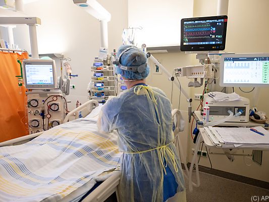 Neuer Höchststand an Intensivpatienten in der Bundeshauptstadt Neuer Höchststand an Intensivpatienten in der Bundeshauptstadt