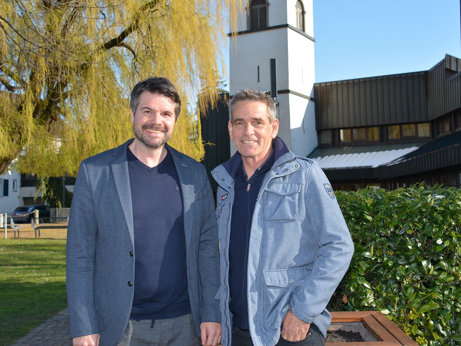 Mag. Markus Baldauf und Bürgermeister Peter Böhler wollen den Service in Fußach stark ausbauen.