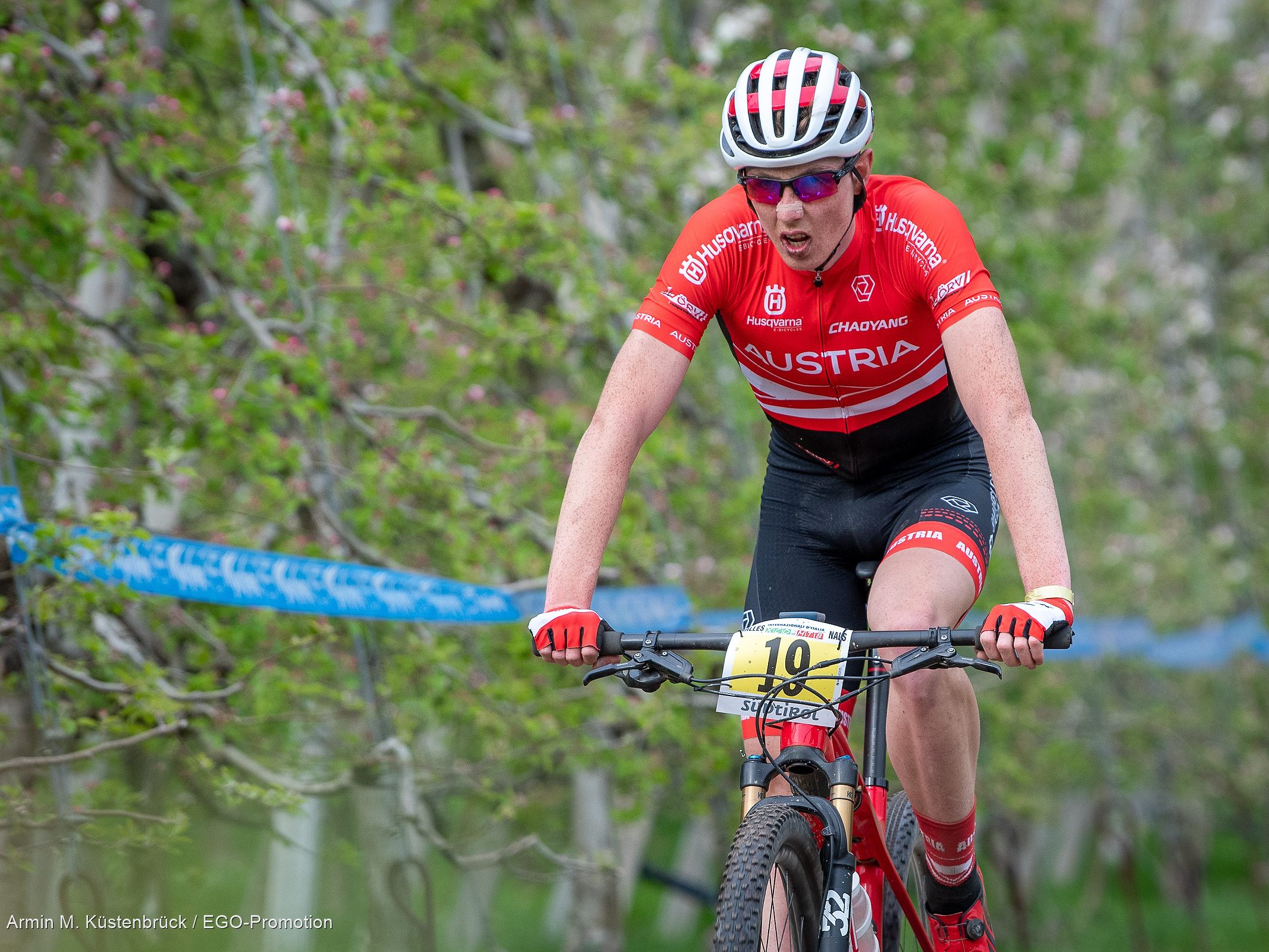 Im Zielsprint ließ Kilian Feurstein nichts anbrennen und holte sich den 15. Rang und somit wieder weitere 12 wertvolle UCI-Punkte.