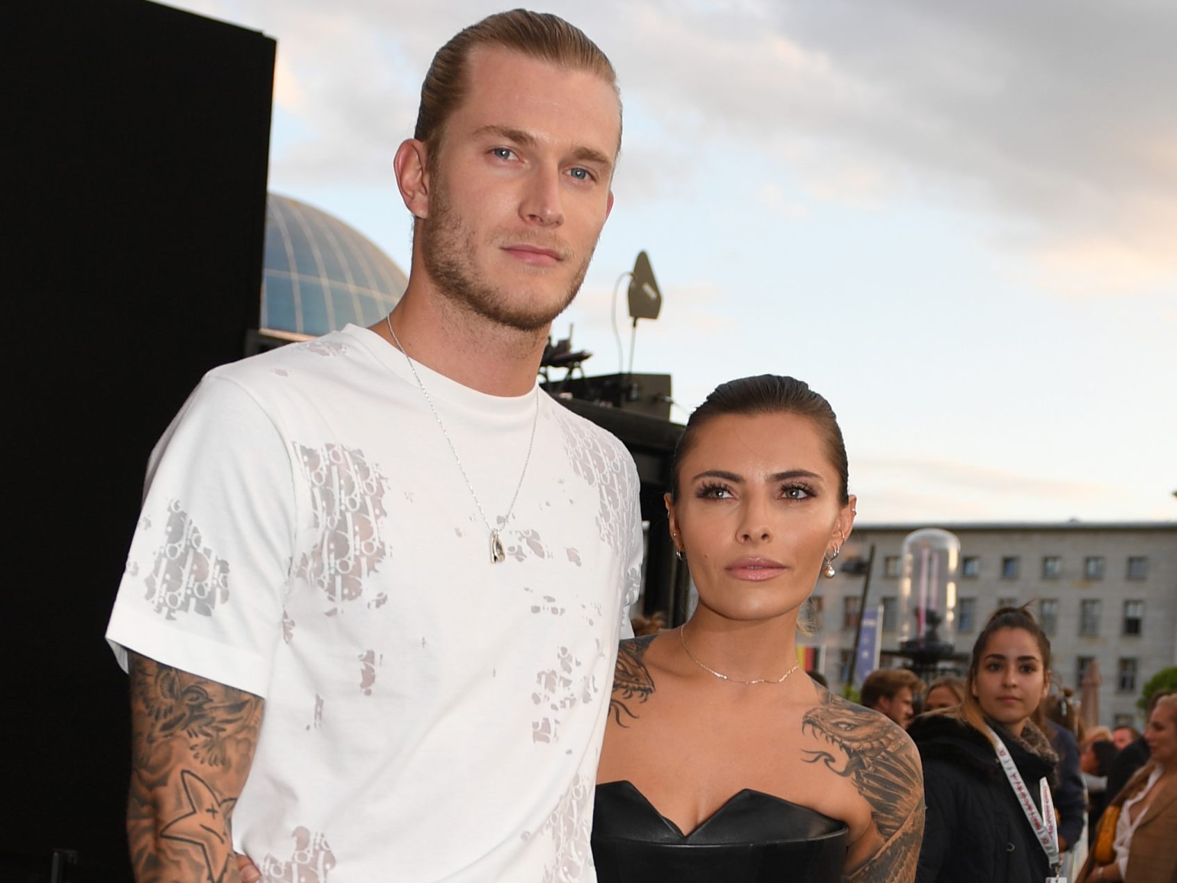Sophia Thomalla ist die Freundin von Torwart Loris Karius. Sophia Thomalla ist die Freundin von Torwart Loris Karius.