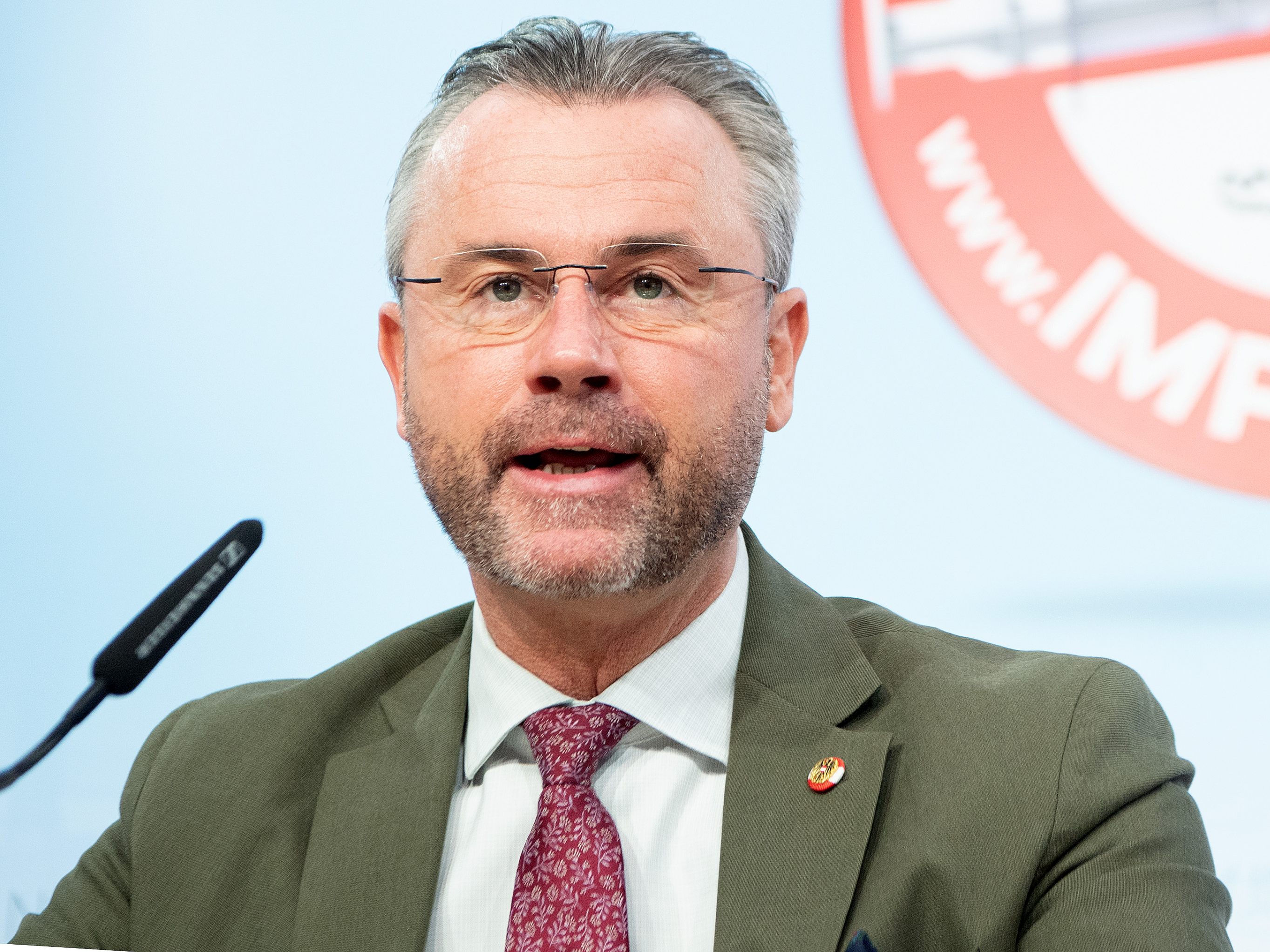 Norbert Hofer gibt heute eine Pressekonferenz zum Thema "Aktuelle politische Fragen".