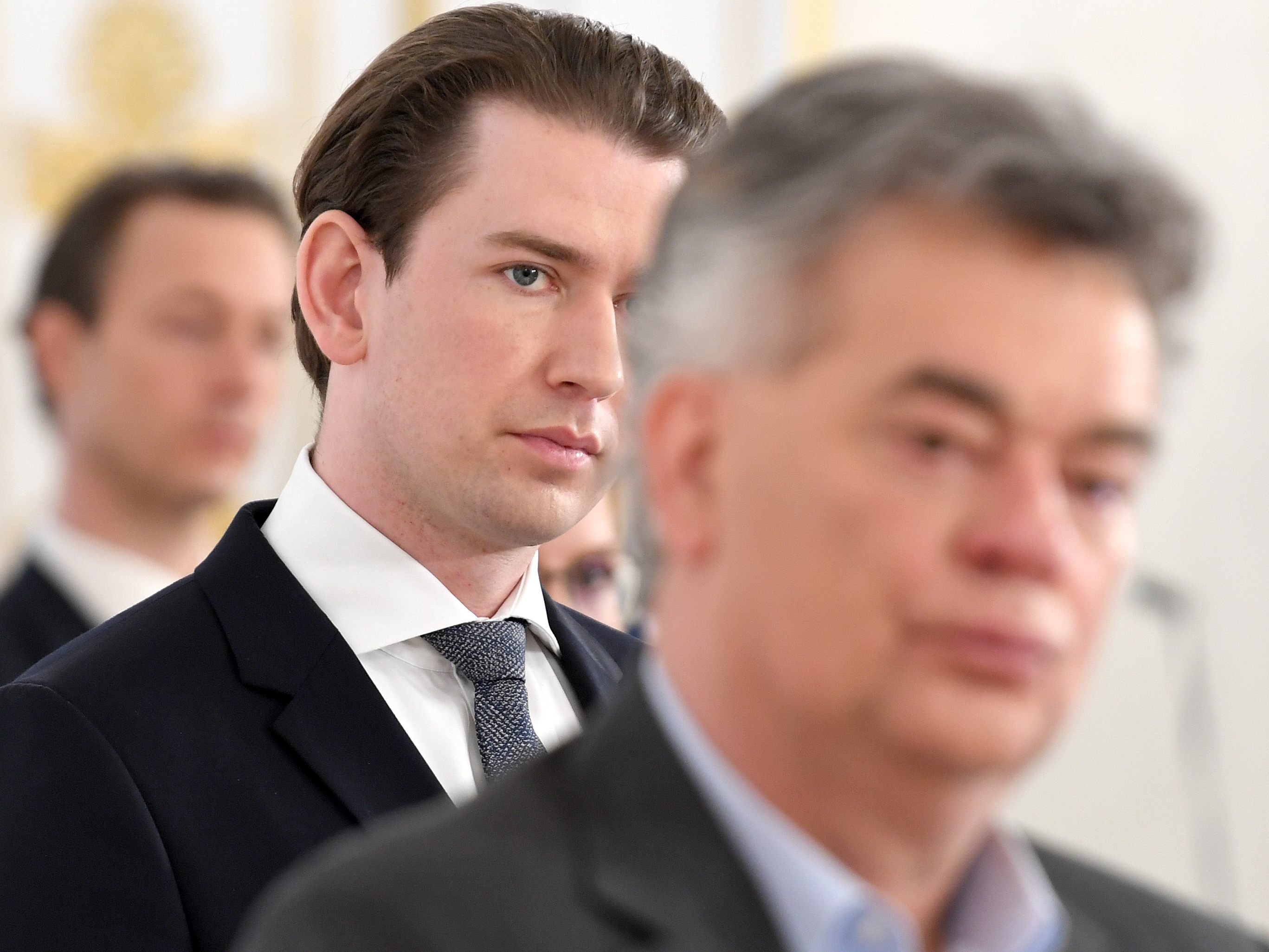 Pressefoyer nach dem Ministerrat ab 12 Uhr.