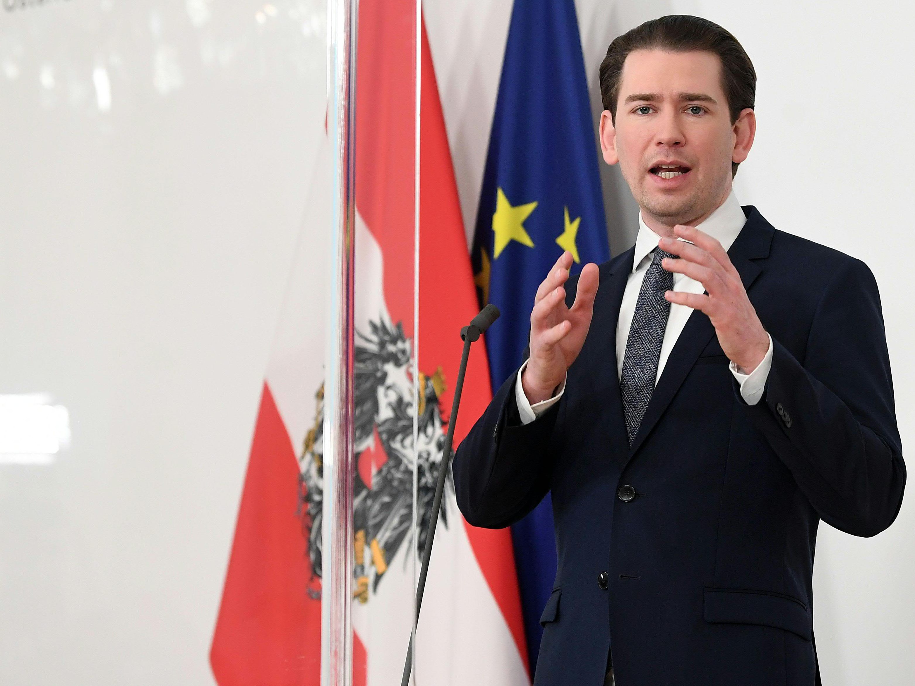 Sebastian Kurz appelliert zu Ostern an die Bevölkerung. Sebastian Kurz appelliert zu Ostern an die Bevölkerung.