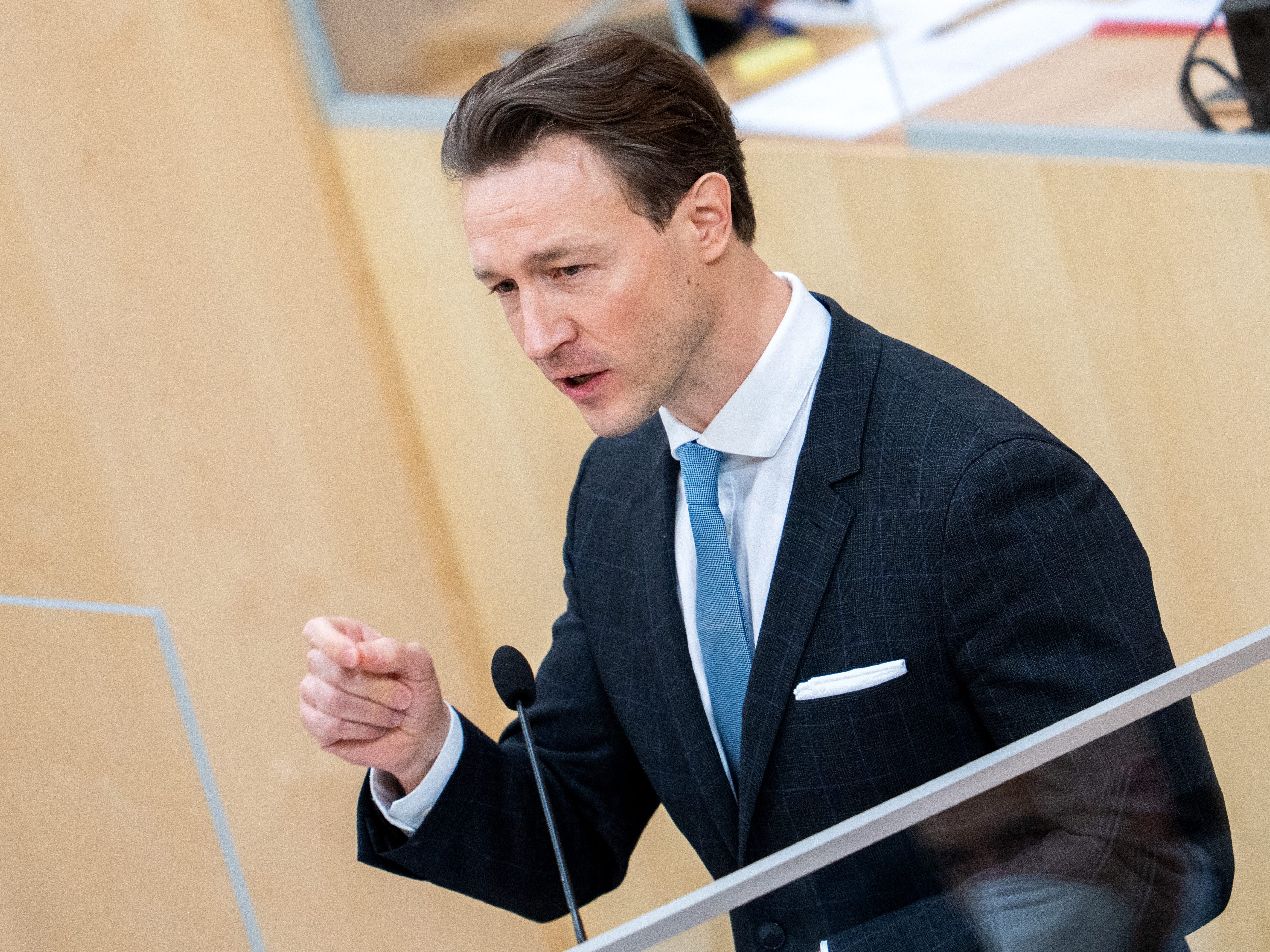 Finanzminister Blümel spricht heute über den "Comebackplan".