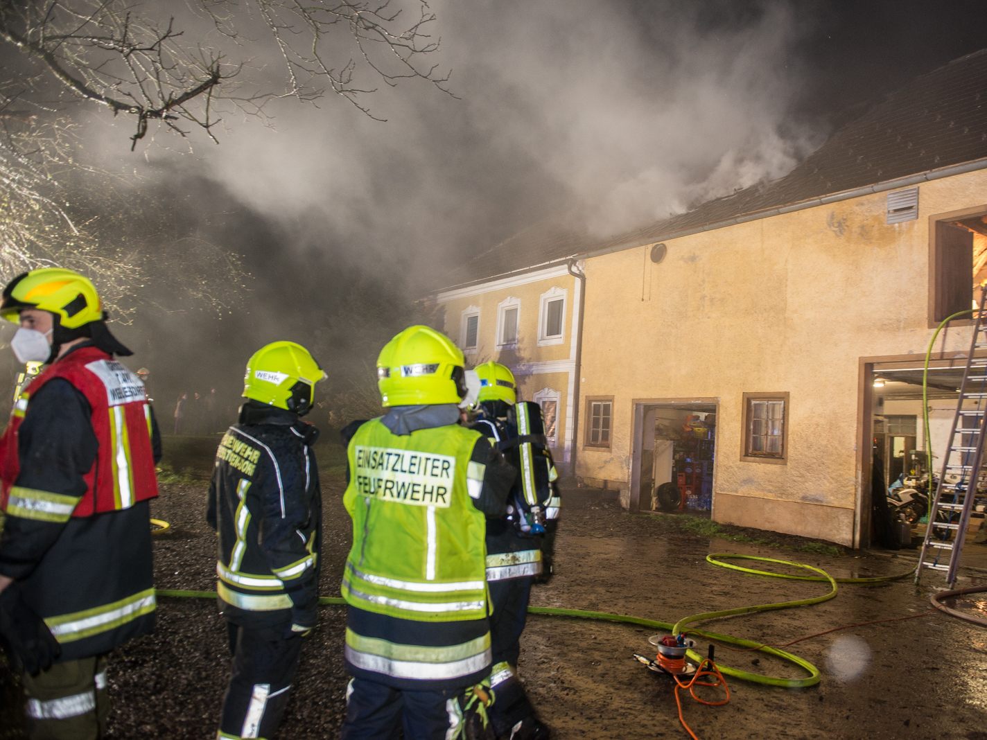 Das Feuer konnte rasch gelöscht werden.