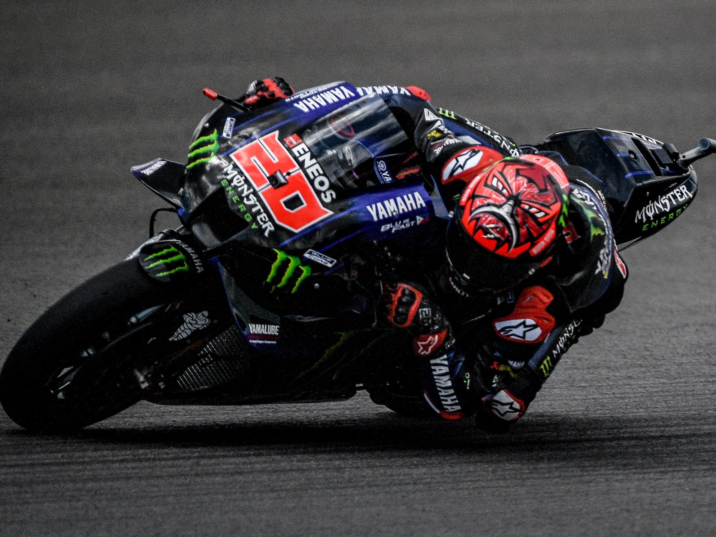 Der französische Yamaha-Pilot Fabio Quartararo startet heute aus der Poleposition. Der französische Yamaha-Pilot Fabio Quartararo startet heute aus der Poleposition.