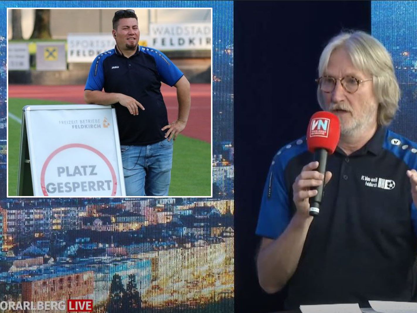 Sayed Mustafa Murtazawi (links) steht Ende April eine Asylverfahren bevor. Heinrich Olsen, Sportlicher Leiter von BW Feldkirch, sprach darüber am Freitag in "Vorarlberg LIVE". Sayed Mustafa Murtazawi (links) steht Ende April eine Asylverfahren bevor. Heinrich Olsen, Sportlicher Leiter von BW Feldkirch, sprach darüber am Freitag in "Vorarlberg LIVE".