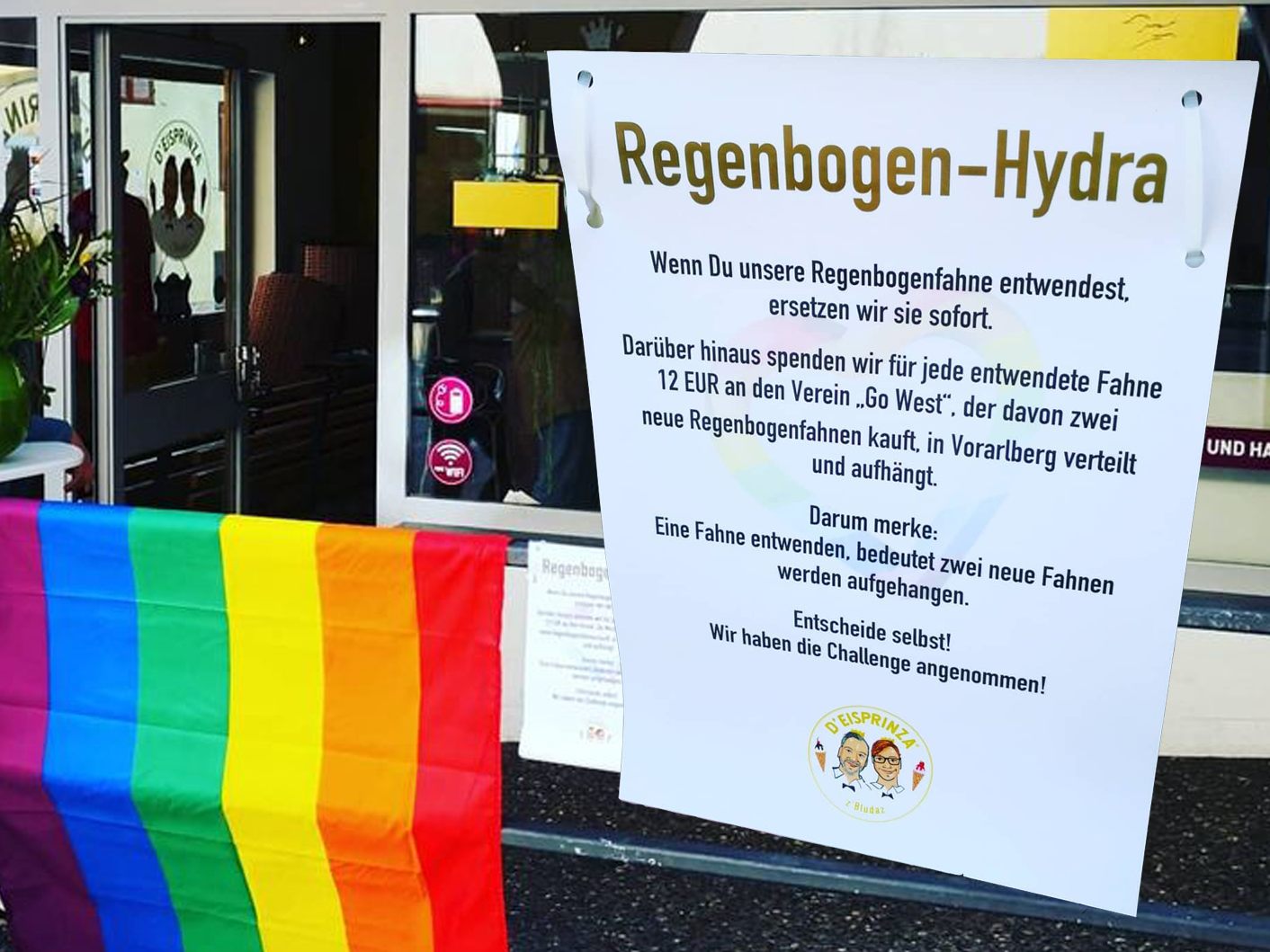 "D' Eisprinza z' Bludaz" rufen zur Hydra-Challenge auf. "D' Eisprinza z' Bludaz" rufen zur Hydra-Challenge auf.