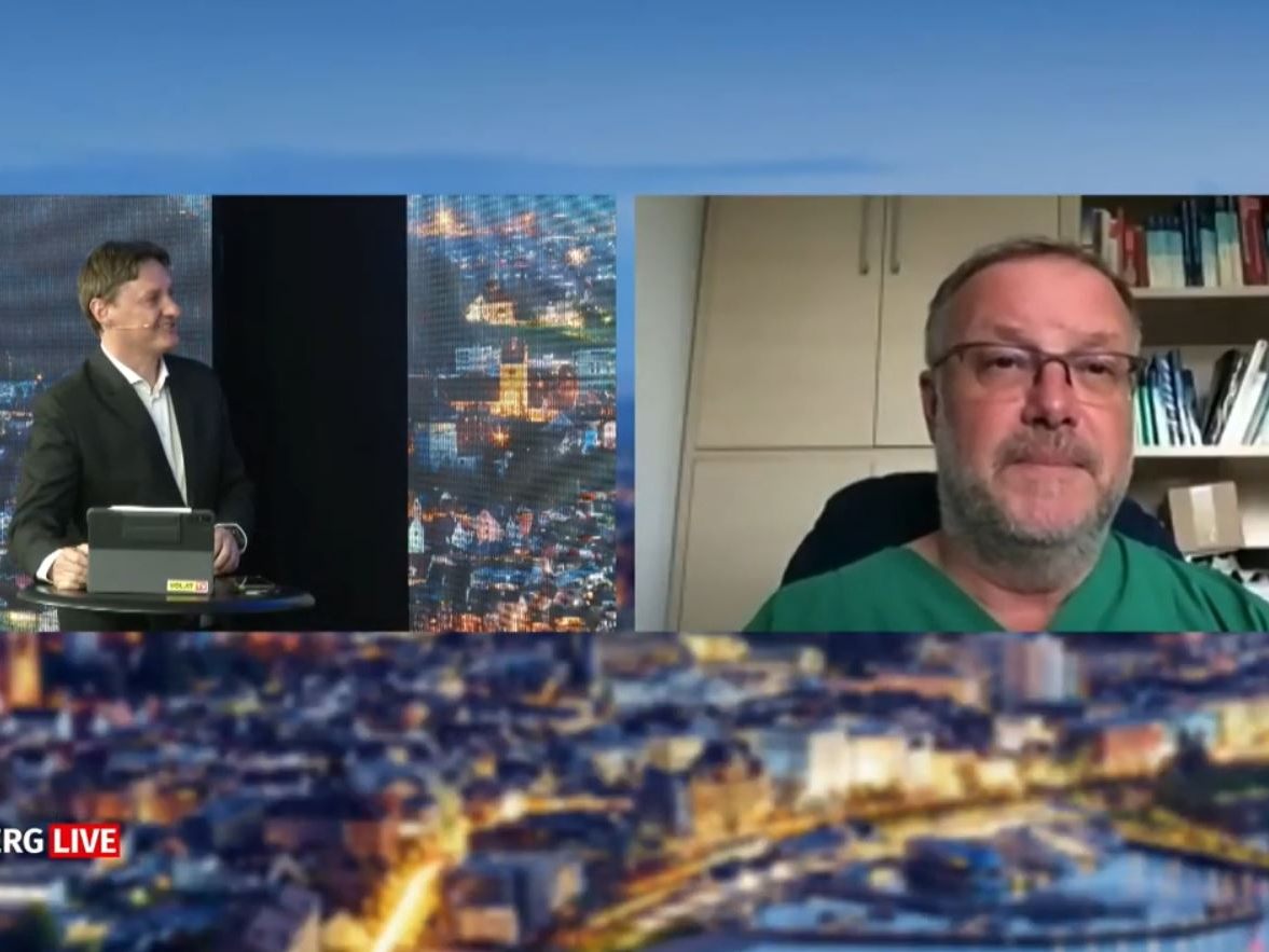 Dr. Peter Cerkl war zu Gast in "Vorarlberg LIVE".