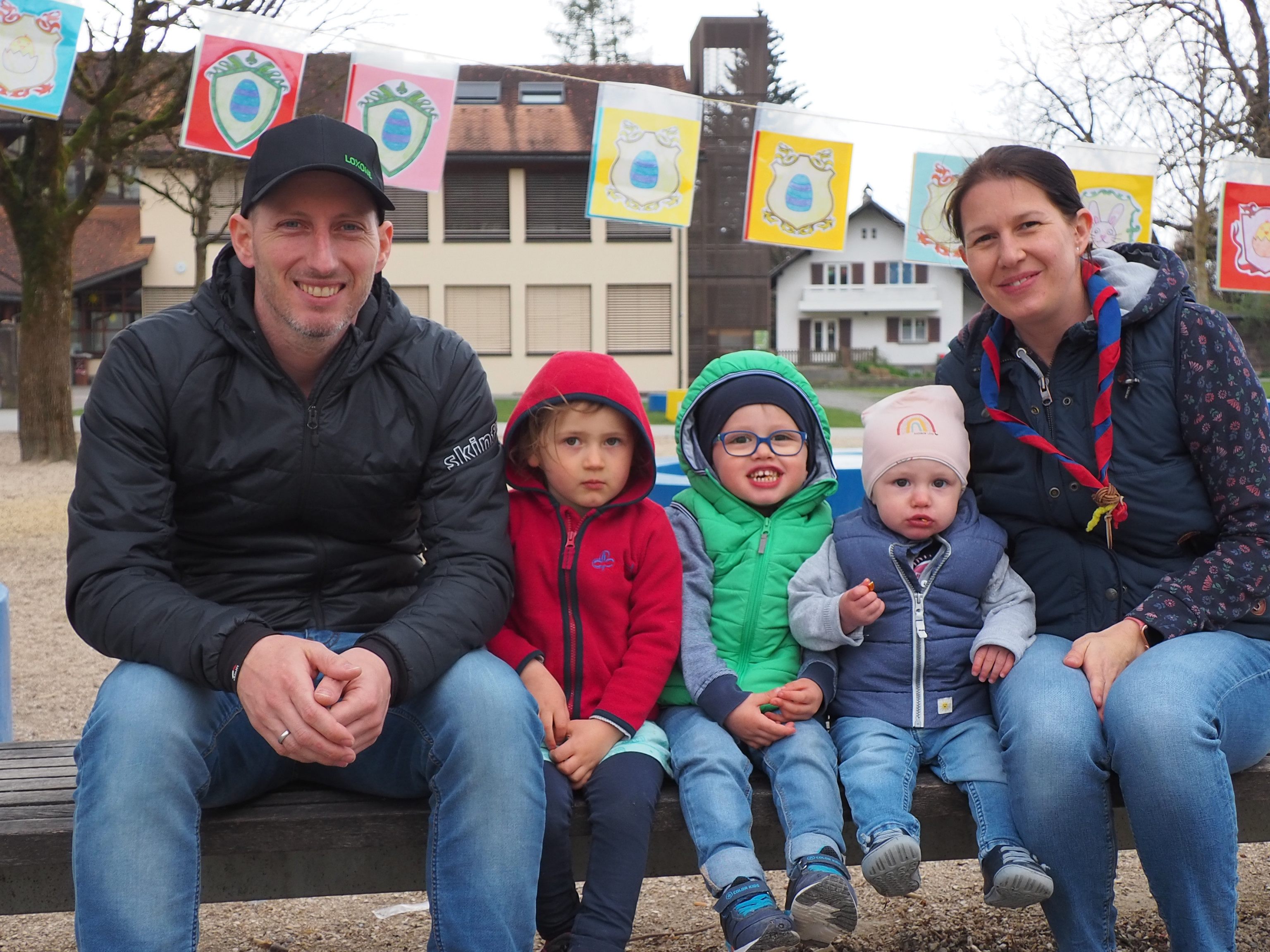 Jürgen, Julia, Maximilian, Valentin, Nadine