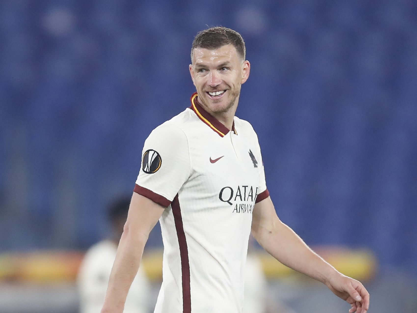 Edin Dzeko sorgte für das wichtige 1:1 für die Römer. Edin Dzeko sorgte für das wichtige 1:1 für die Römer.