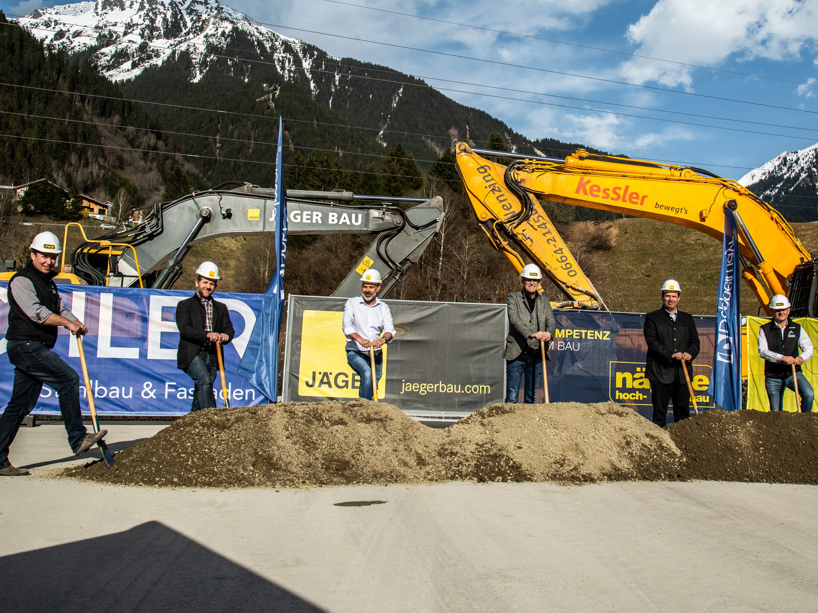 Spatenstich Silvretta Park: Das Areal rund um die Valisera Bahn soll ein Ort mit Aufenthaltsqualität werden.