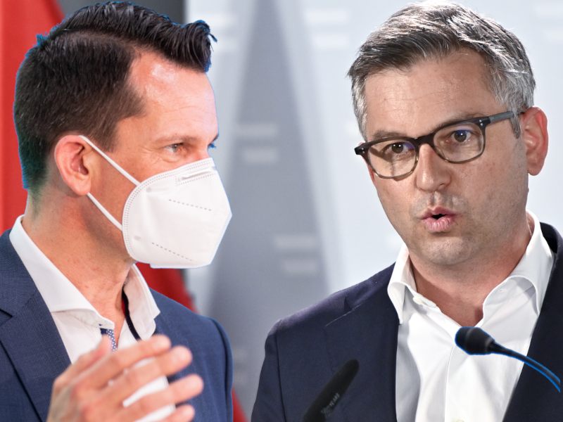 Mückstein kritisiert Brunner wegen Vorpresschen beim Grünen Pass