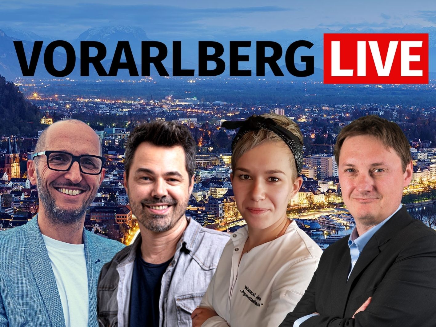 Andreas Gapp, Christoph Schobel und Janine Wieland im Gespräch mit Marc Springer Andreas Gapp, Christoph Schobel und Janine Wieland im Gespräch mit Marc Springer