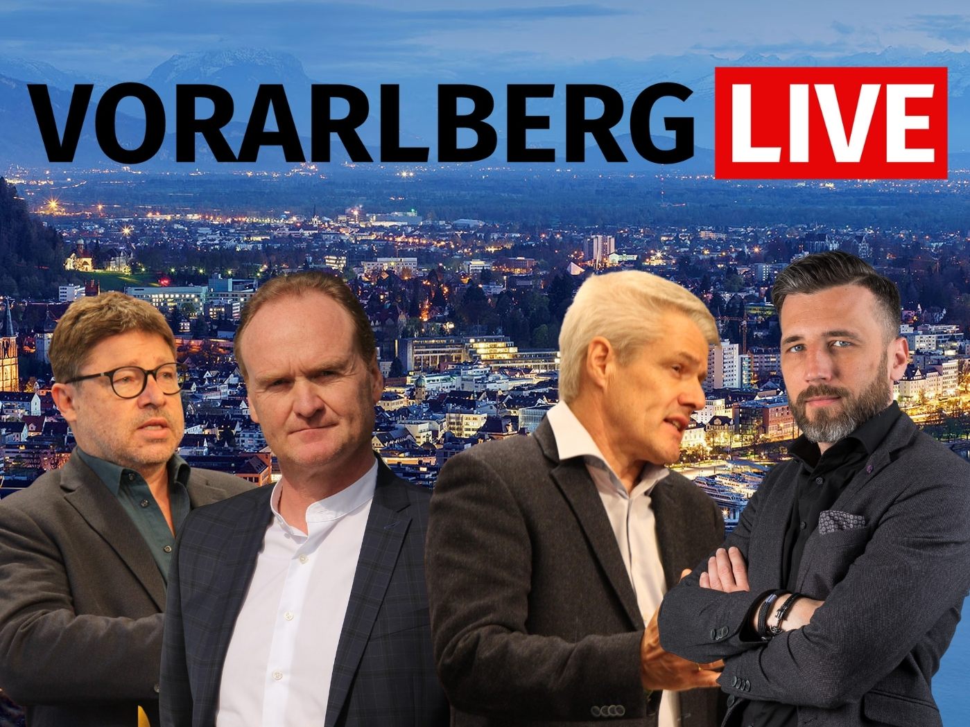 Dr. Walla, Gudio Flatz und Dr. Grabher um 17 Uhr zu Gast in Vorarlberg LIVE Dr. Walla, Gudio Flatz und Dr. Grabher um 17 Uhr zu Gast in Vorarlberg LIVE
