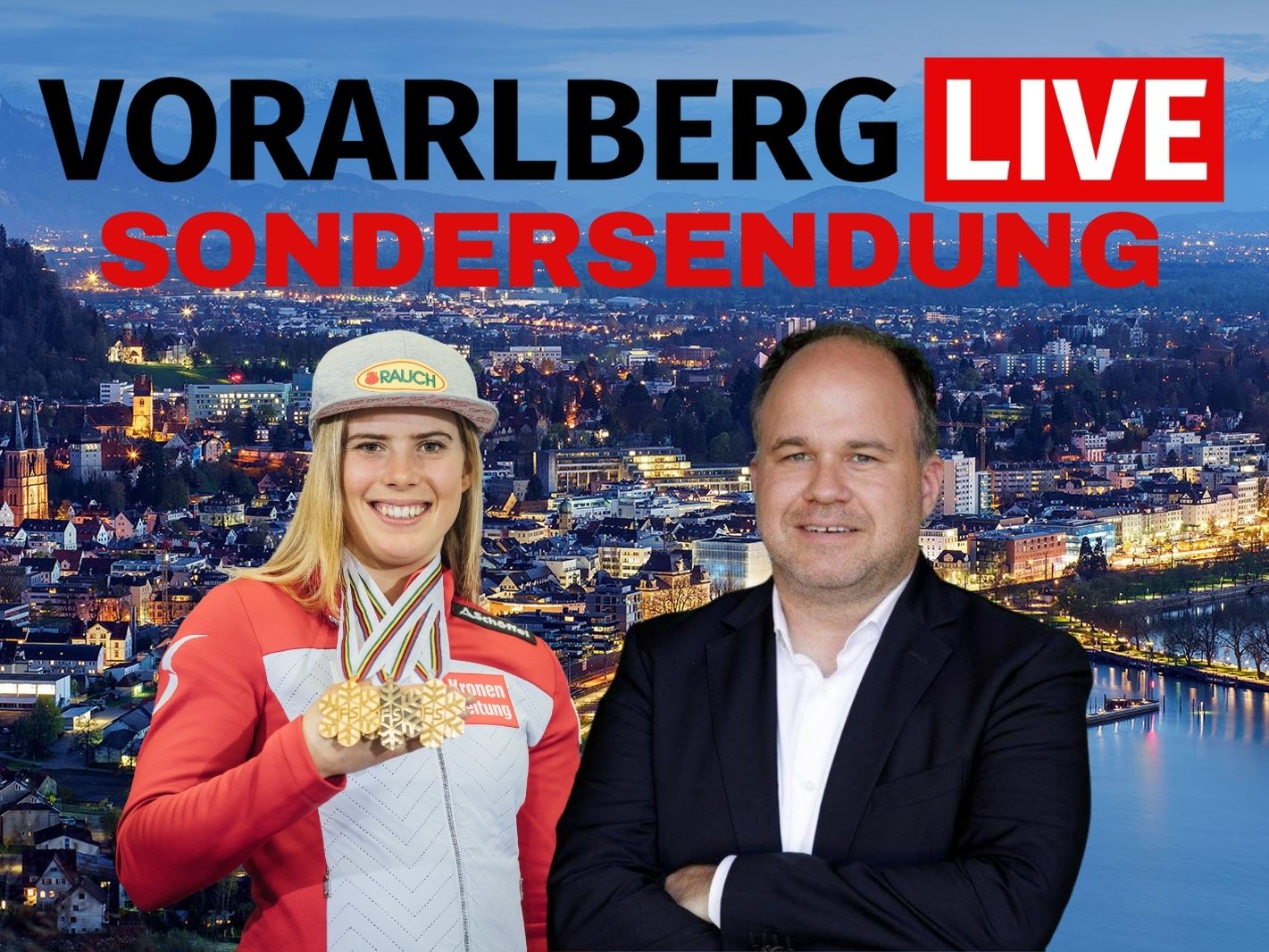 Katharina Liensberger bei "Vorarlberg LIVE".
