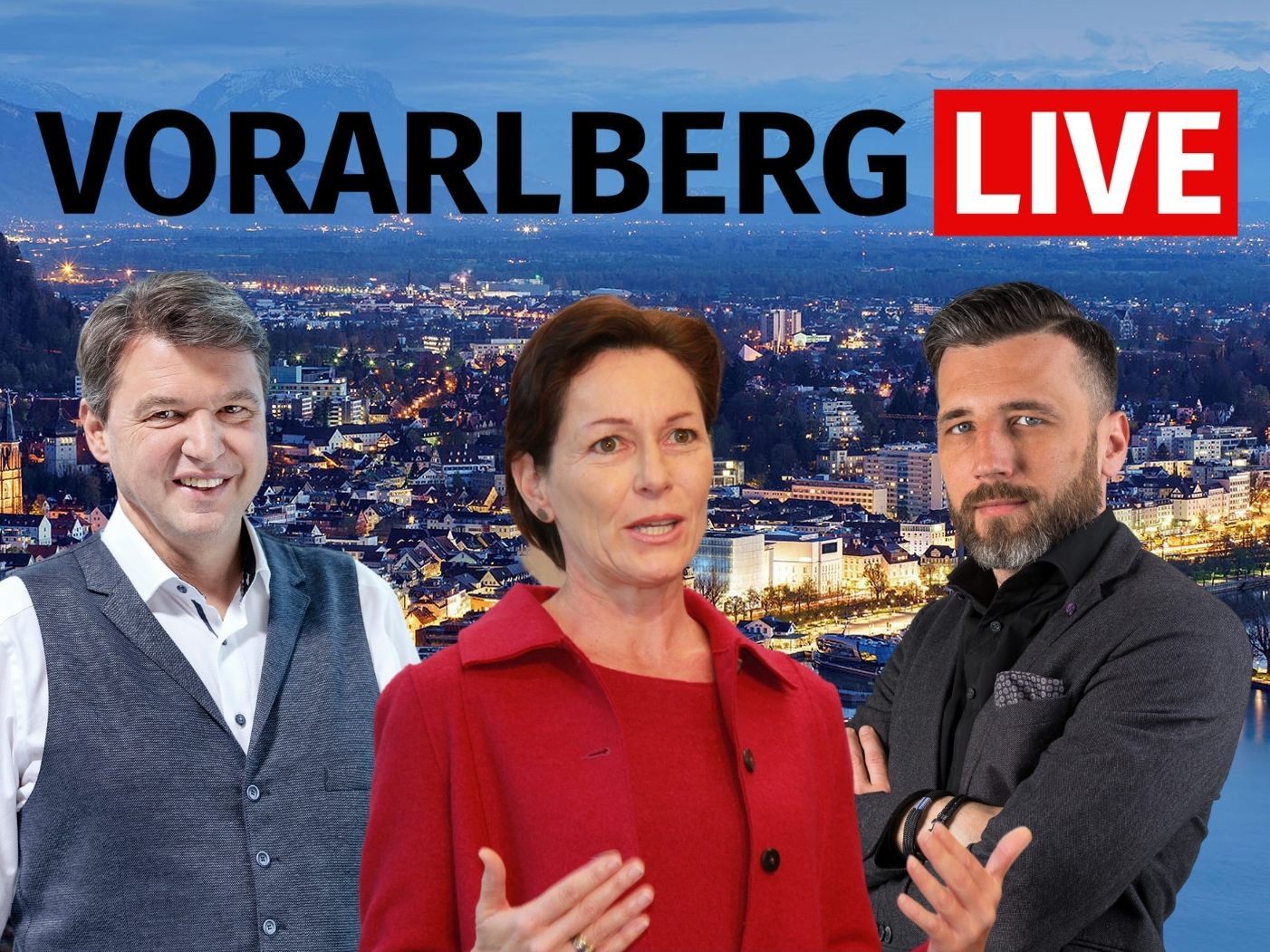Lustenauer Bürgermeister Kurt Fischer und Landesrätin Martina Rüscher heute um 17 Uhr in "Vorarlberg LIVE" Lustenauer Bürgermeister Kurt Fischer und Landesrätin Martina Rüscher heute um 17 Uhr in "Vorarlberg LIVE"