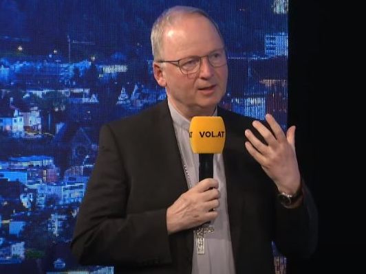 Bischof Benno war zu Gast bei "Vorarlberg LIVE". Bischof Benno war zu Gast bei "Vorarlberg LIVE".